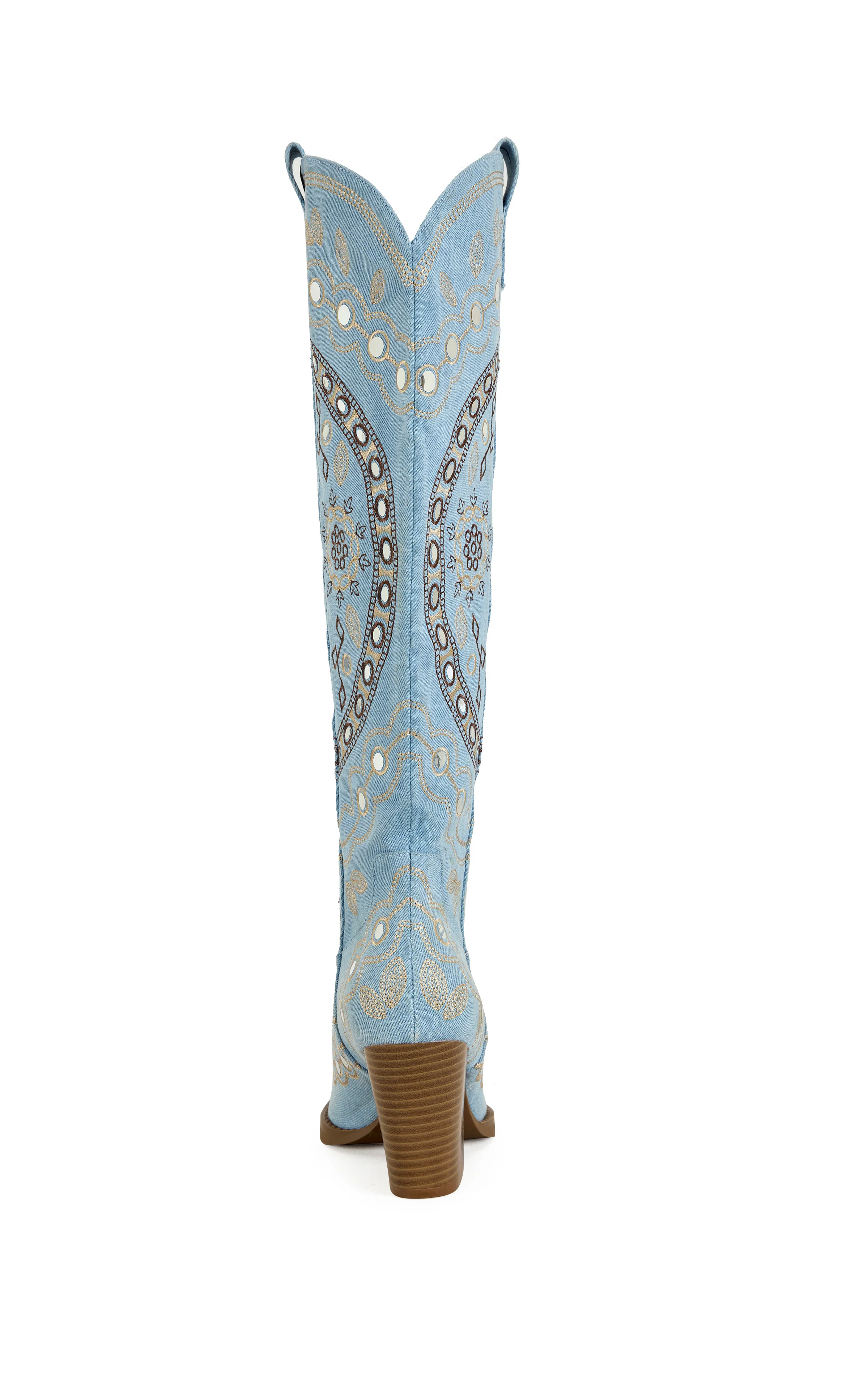 AAMINA-DENIM WESTERN BOOT - Image 3