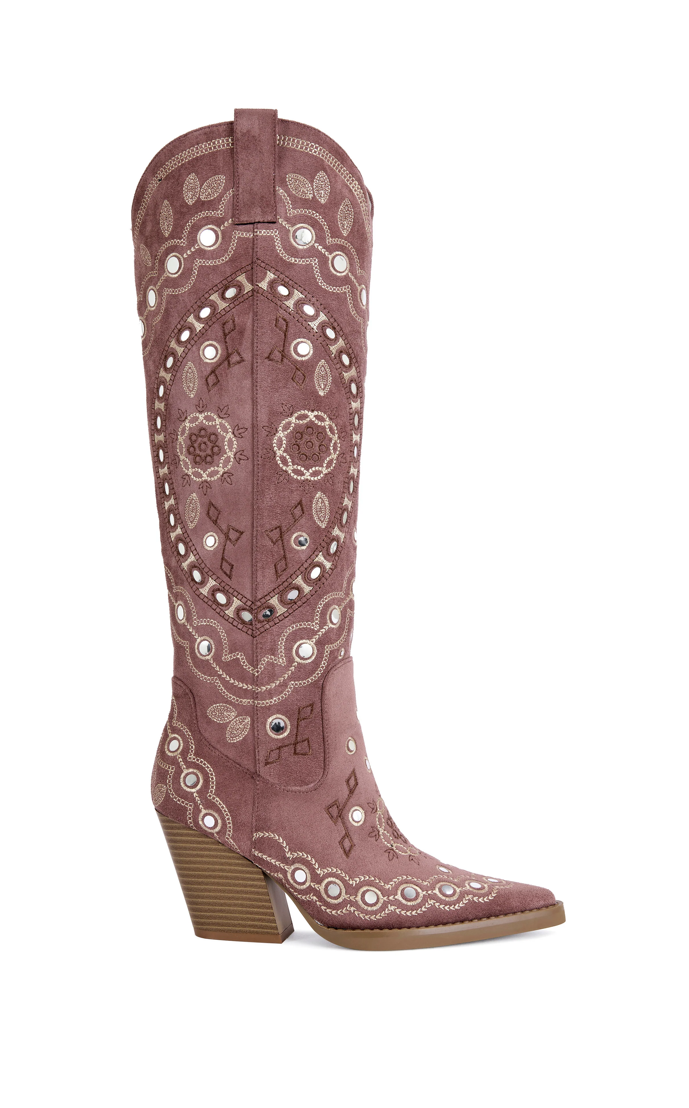 AAMINA-PINK WESTERN BOOT