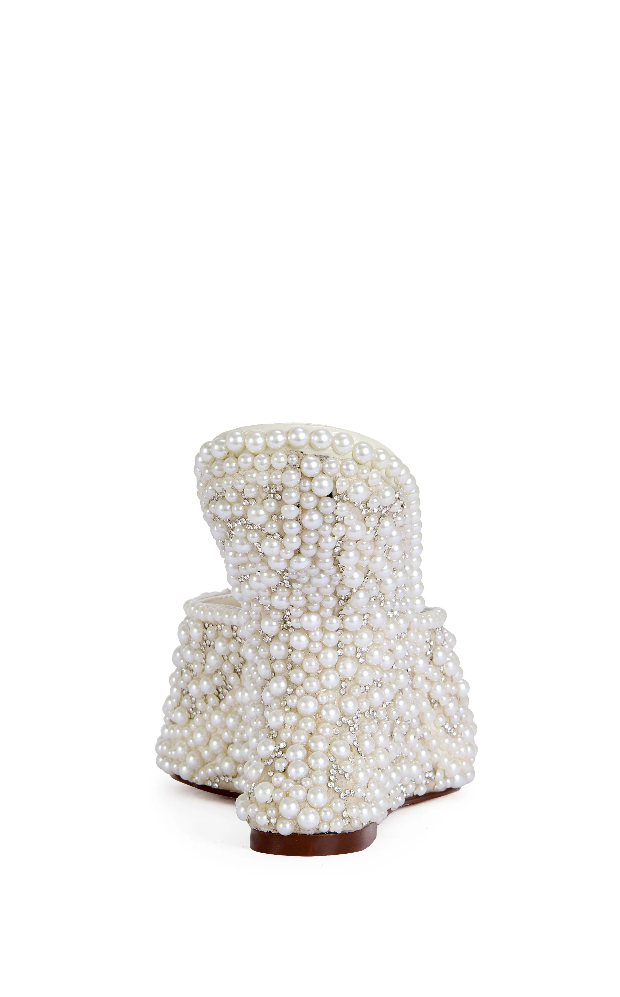 AARALYN-IVORY PEARL WEDGE SANDAL - Image 4