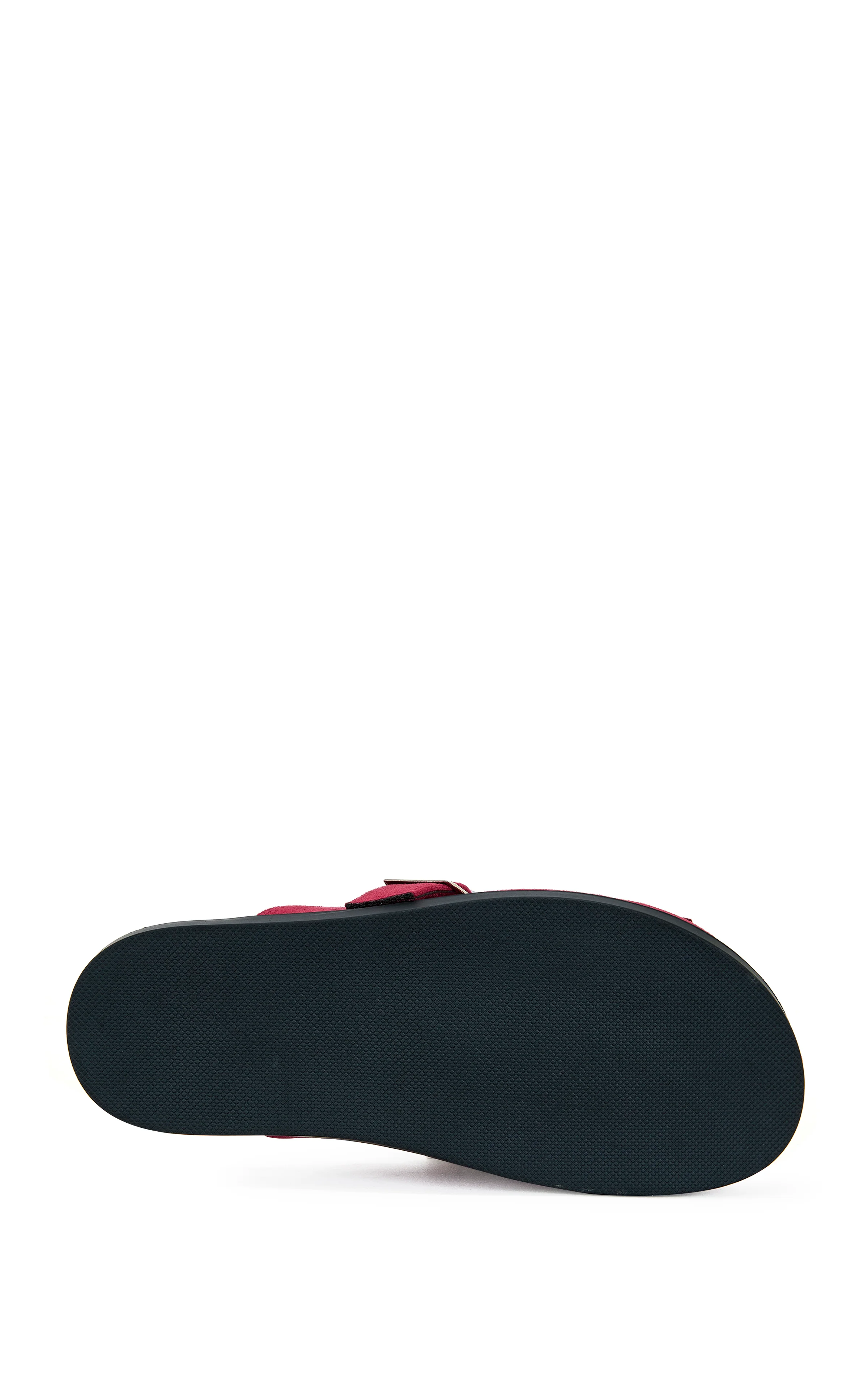 ABEILLE-BURGUNDY TASSEL FLAT MULE - Image 5
