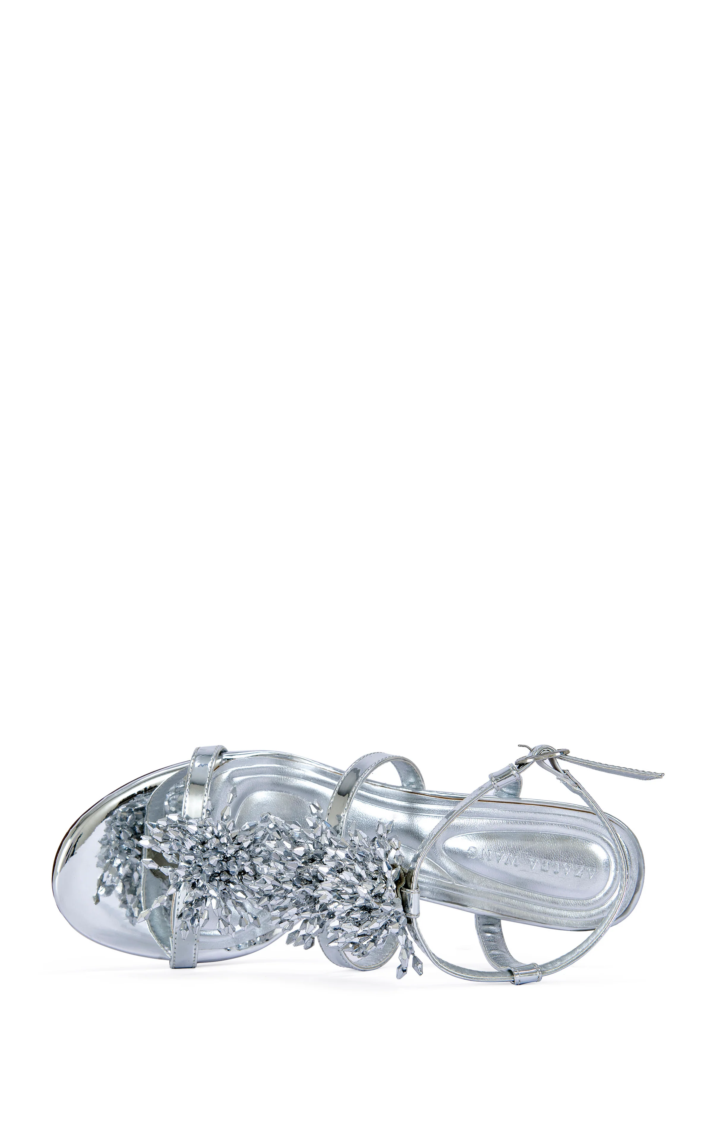 ALIZA-SILVER STILETTO SANDAL - Image 5