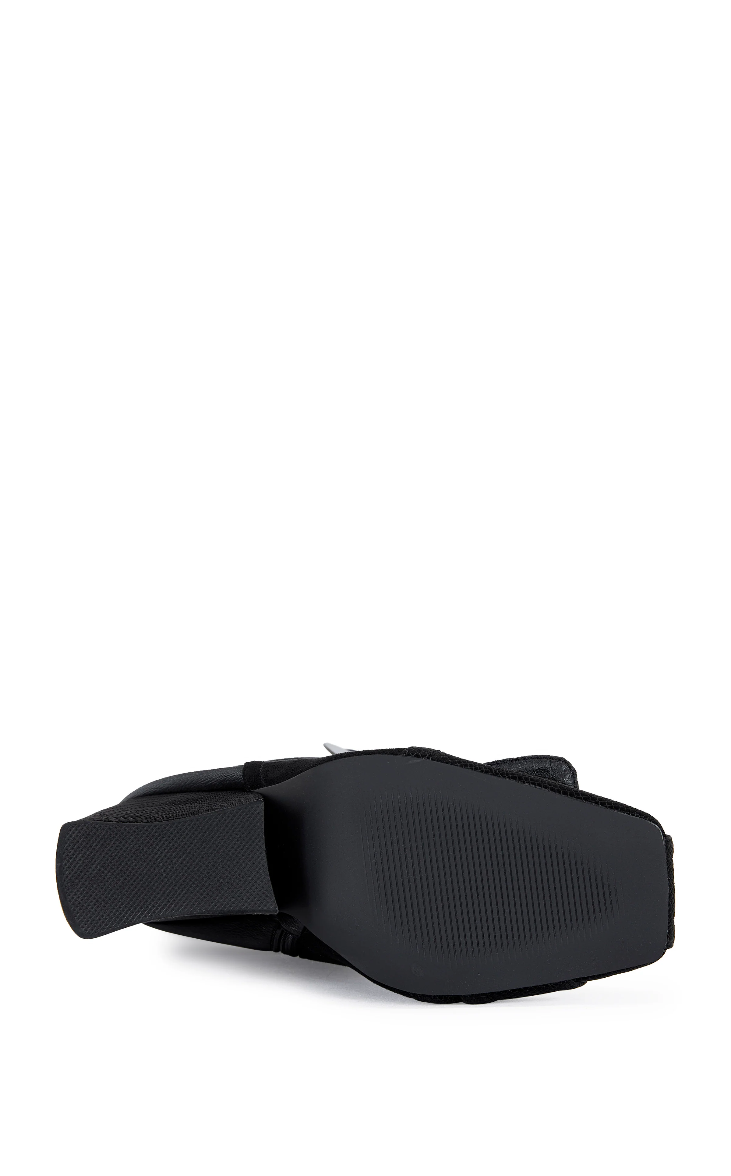ALLONA-BLACK HEELED BOOTIE - Image 4