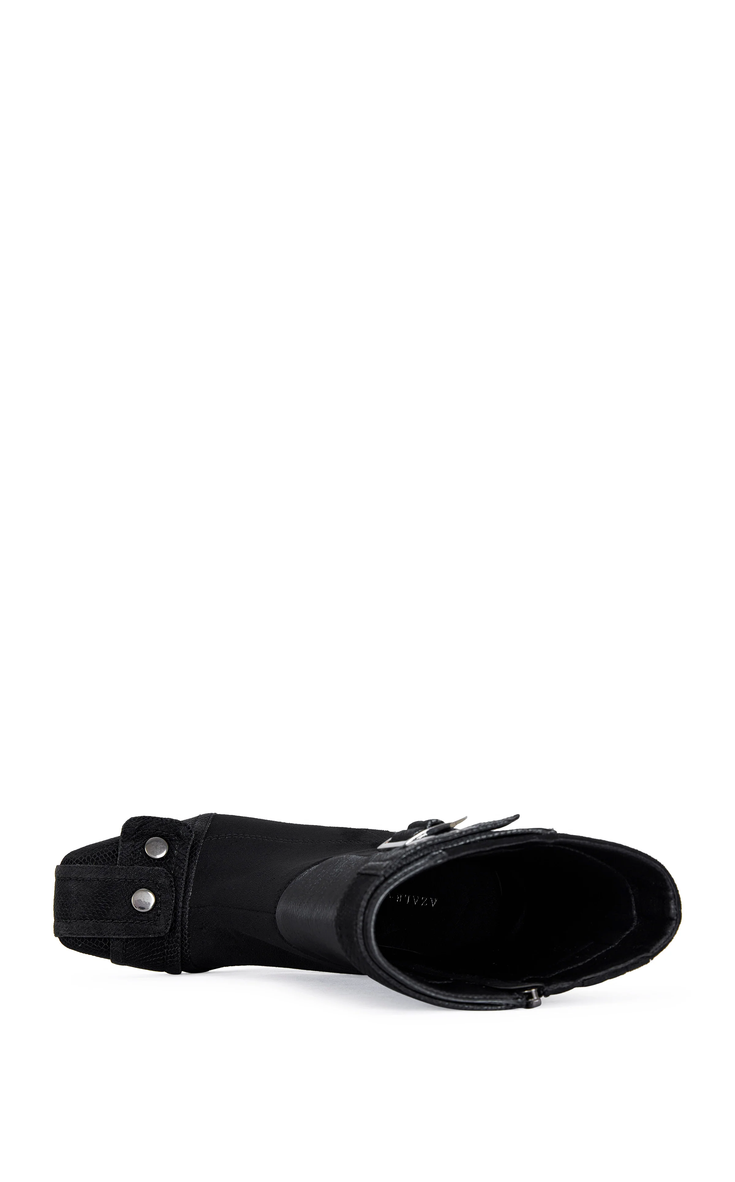 ALLONA-BLACK HEELED BOOTIE - Image 5