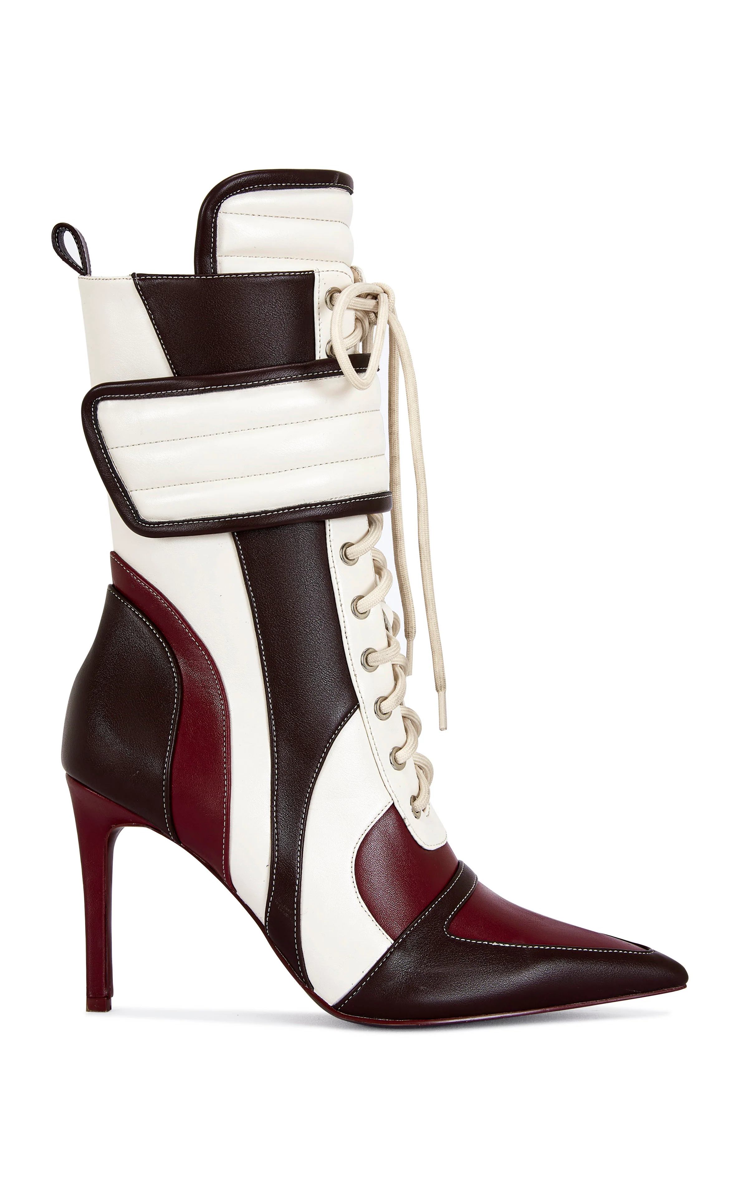 AMADA-BROWNMULTI STILETTO BOOTIE
