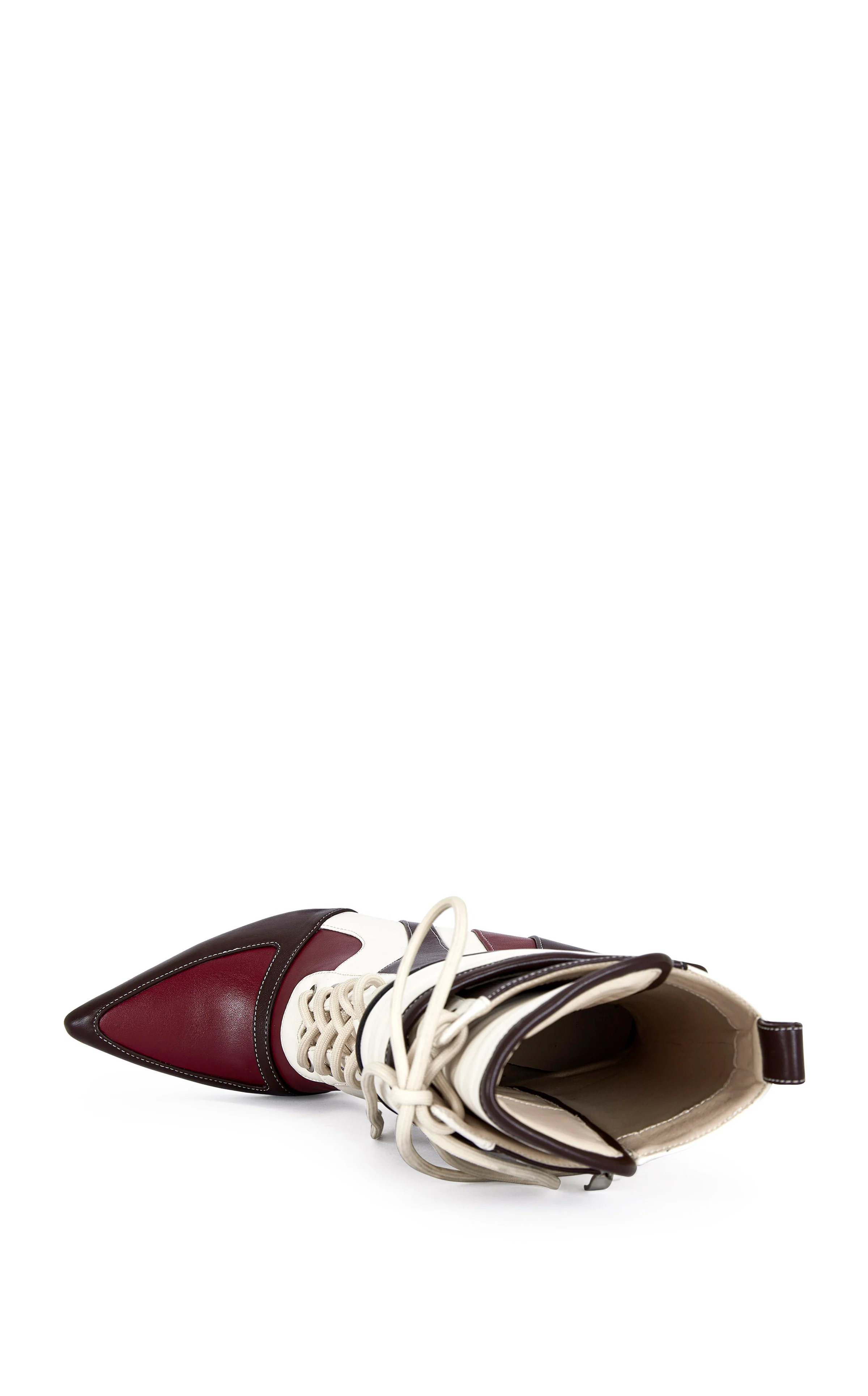 AMADA-BROWNMULTI STILETTO BOOTIE - Image 5