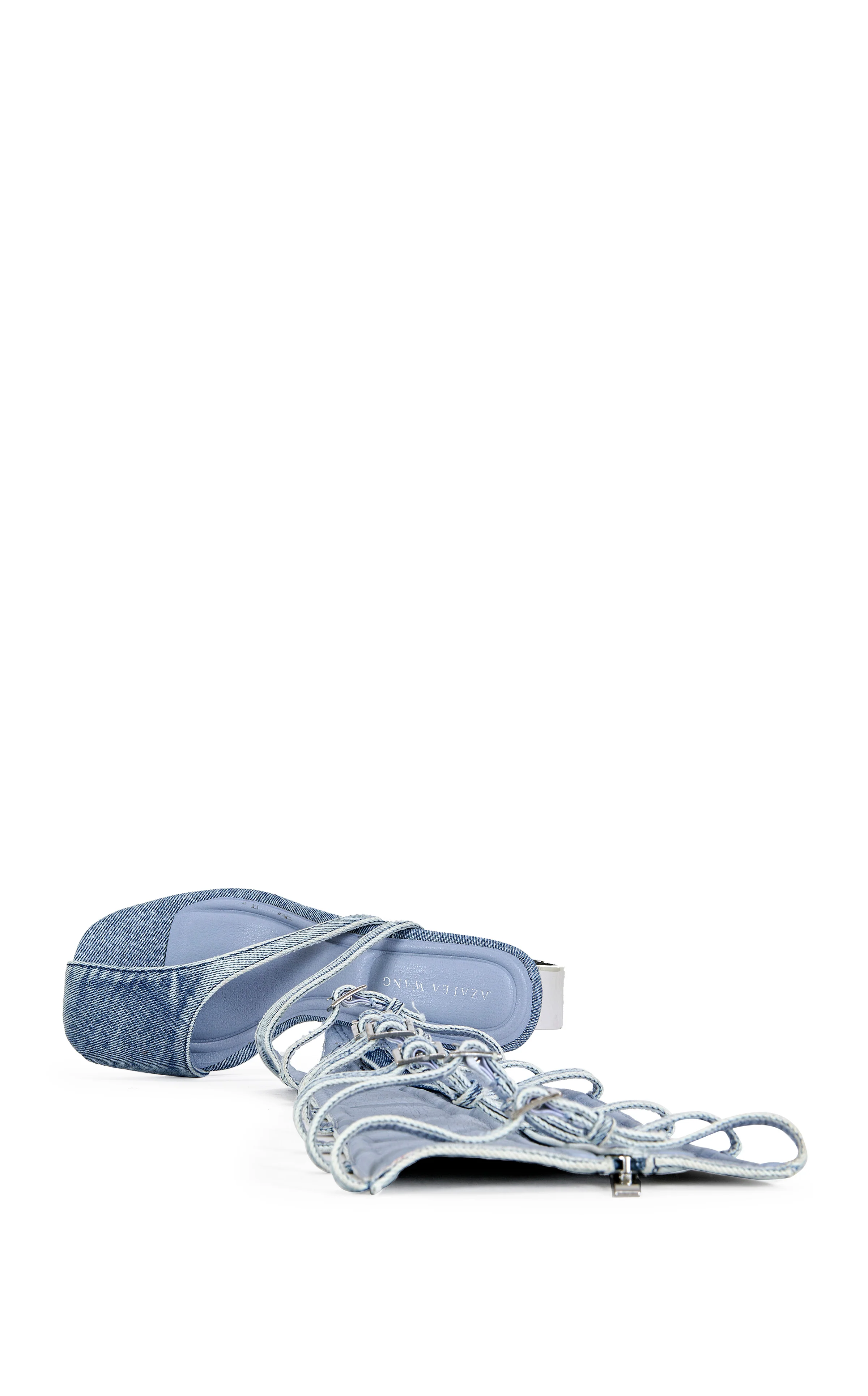 ANDREE-DENIM GLADIATOR SANDAL - Image 5