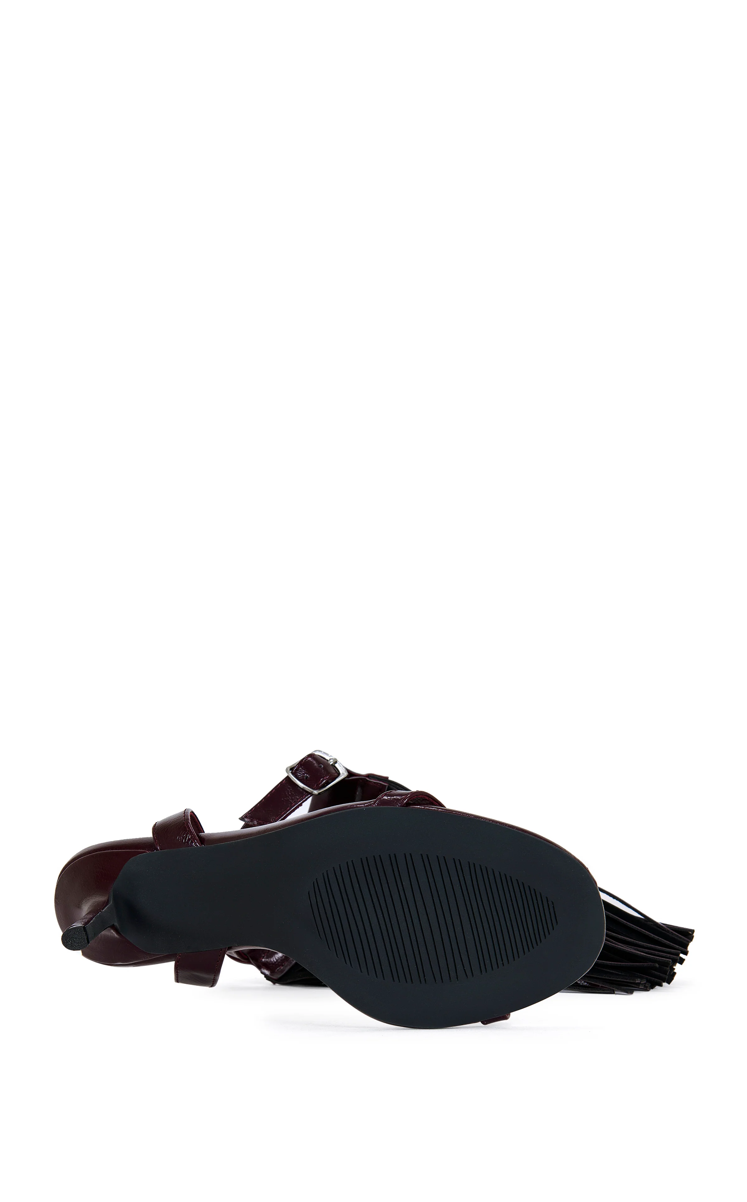 ANTIQUE-BURGUNDY STILETTO SANDAL - Image 4