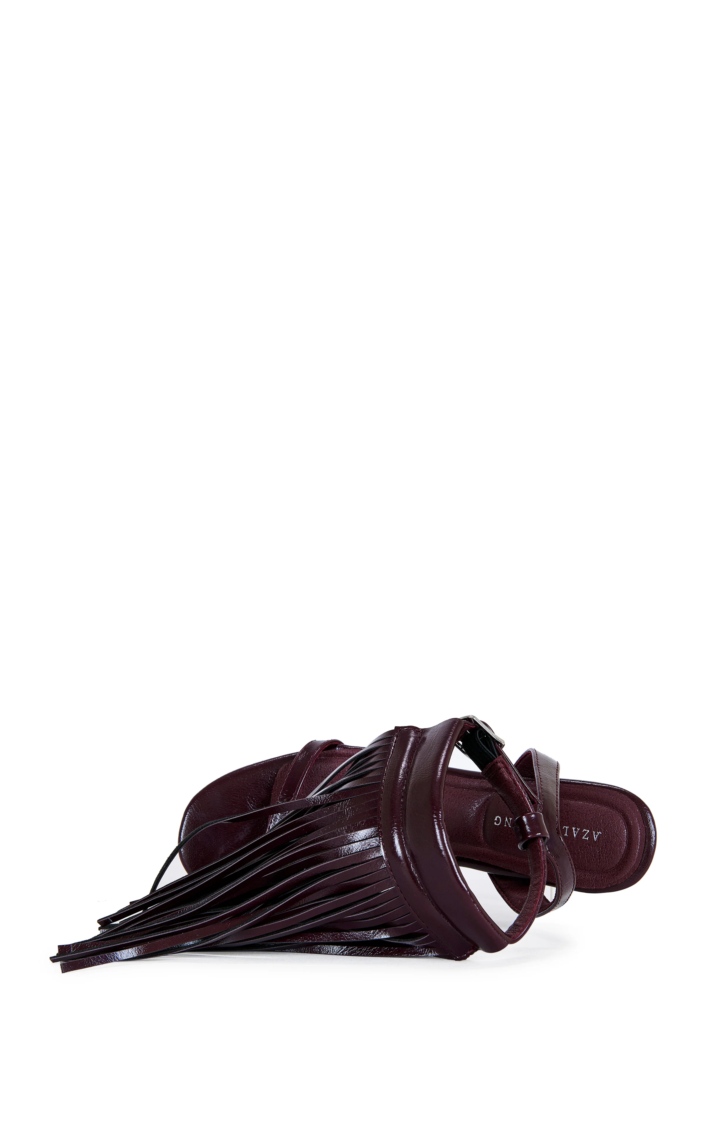 ANTIQUE-BURGUNDY STILETTO SANDAL - Image 5
