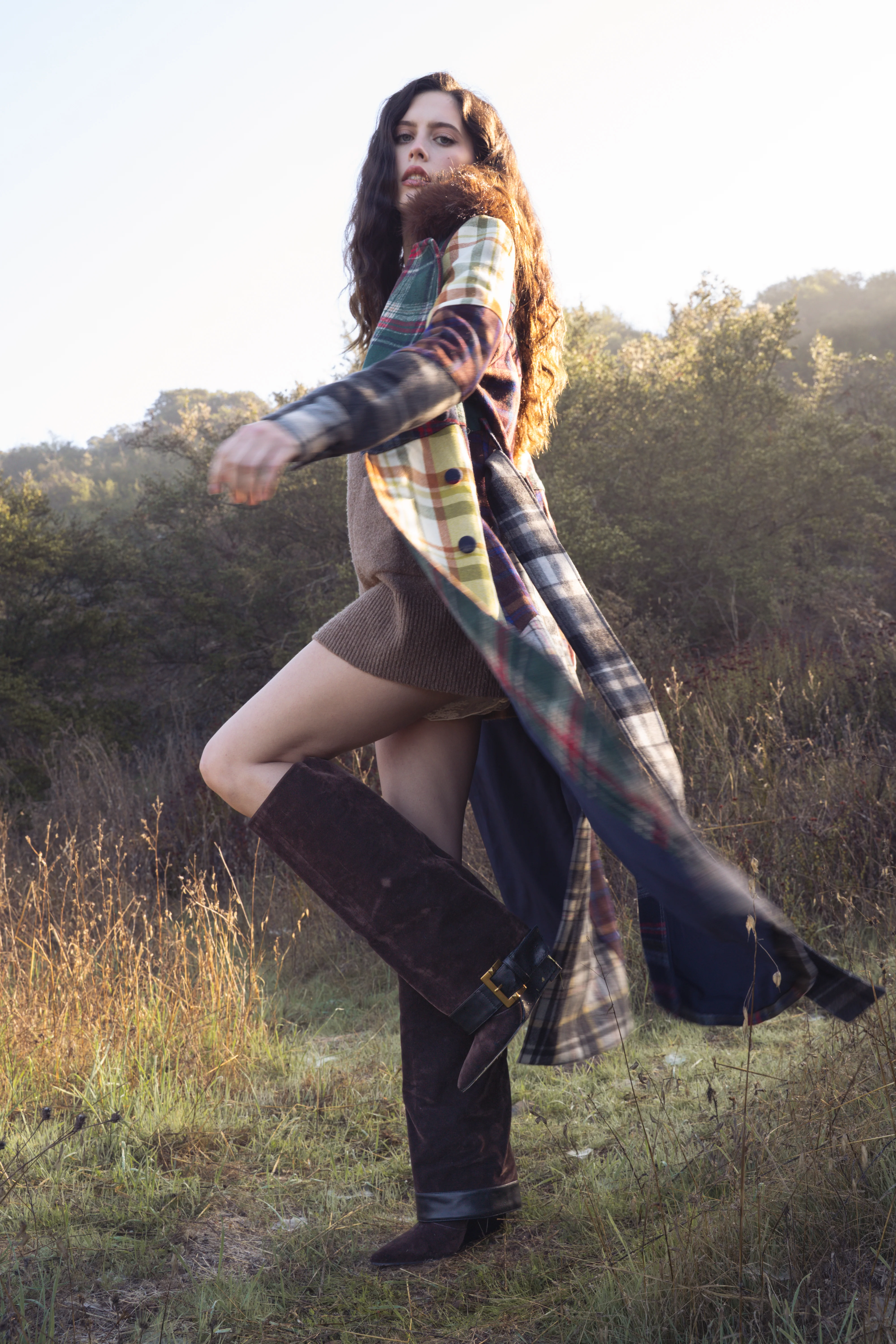 ANTONINA-BROWN WEDGE BOOT - Image 7