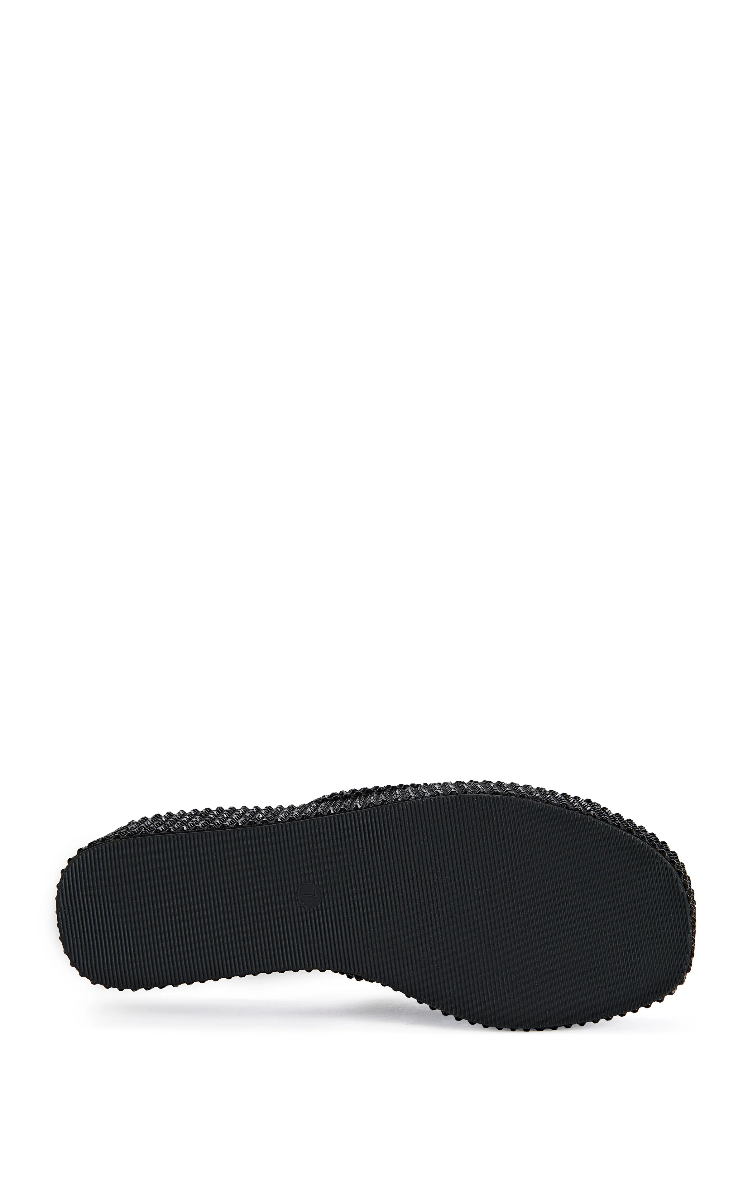ARACHNA-BLACK RHINESTONE PLATFORM SANDAL - Image 5