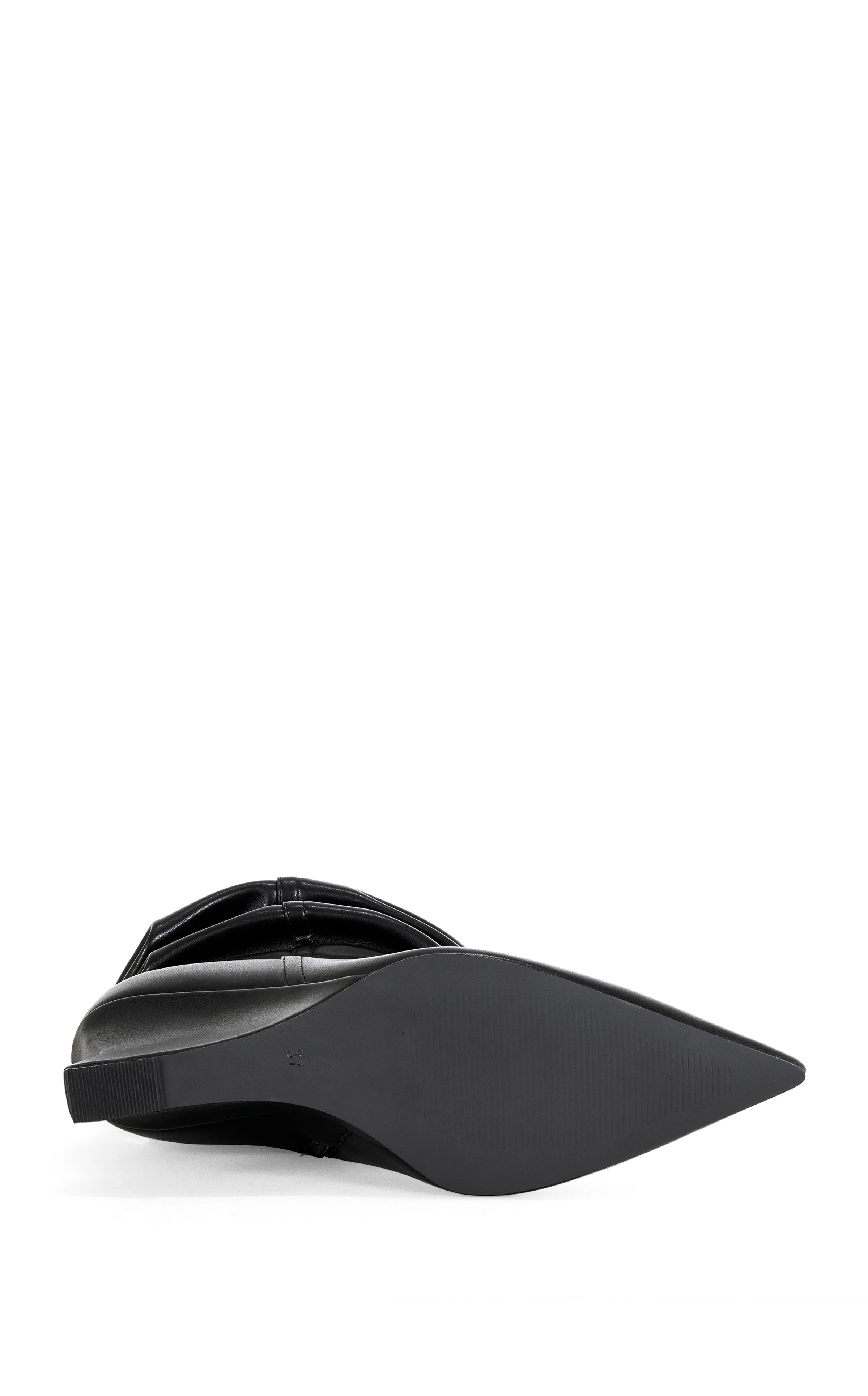 ASAF-BLACK WEDGE BOOTIE - Image 4