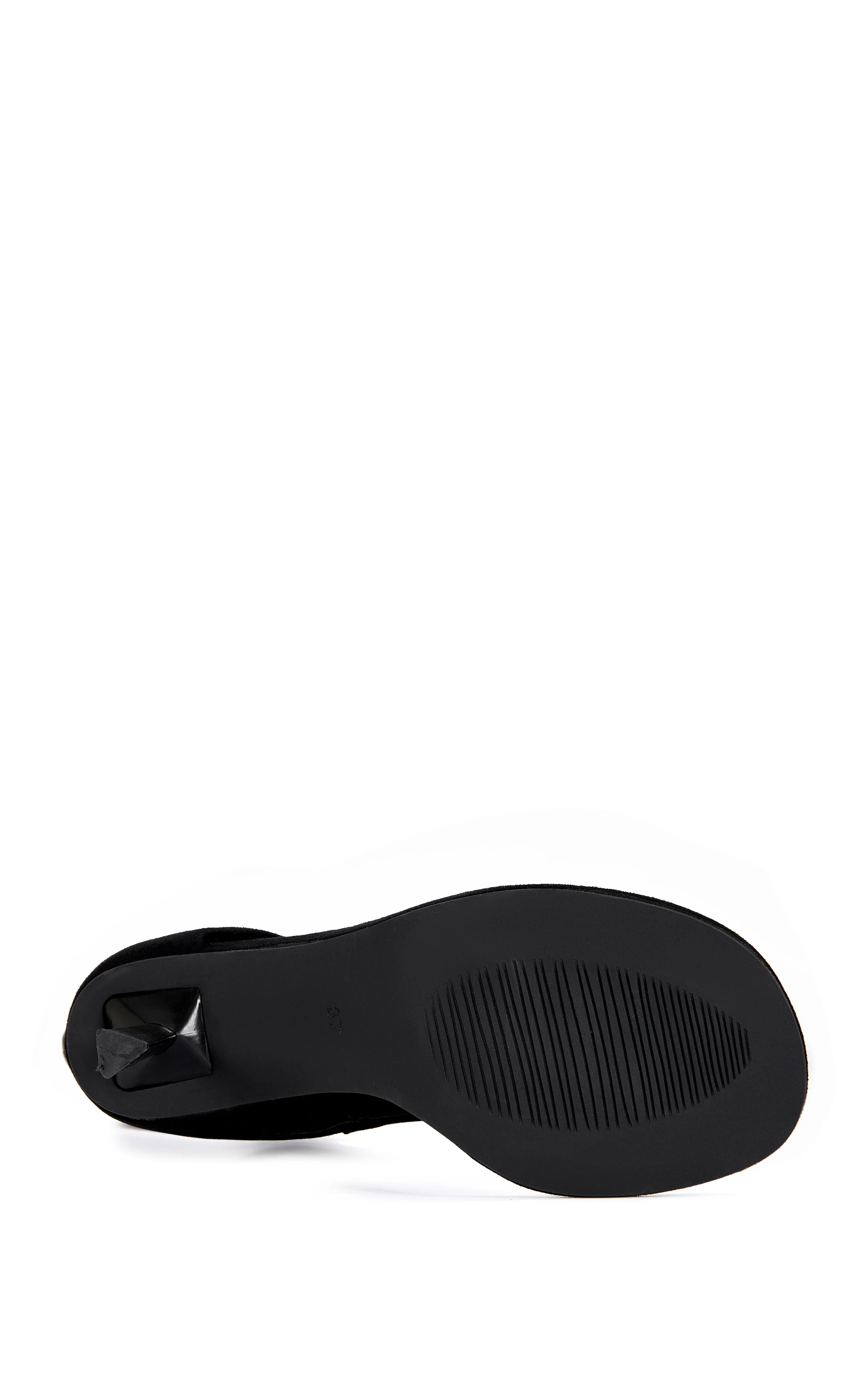BAINA-BLACK STILETTO SANDAL BOOTIE - Image 6