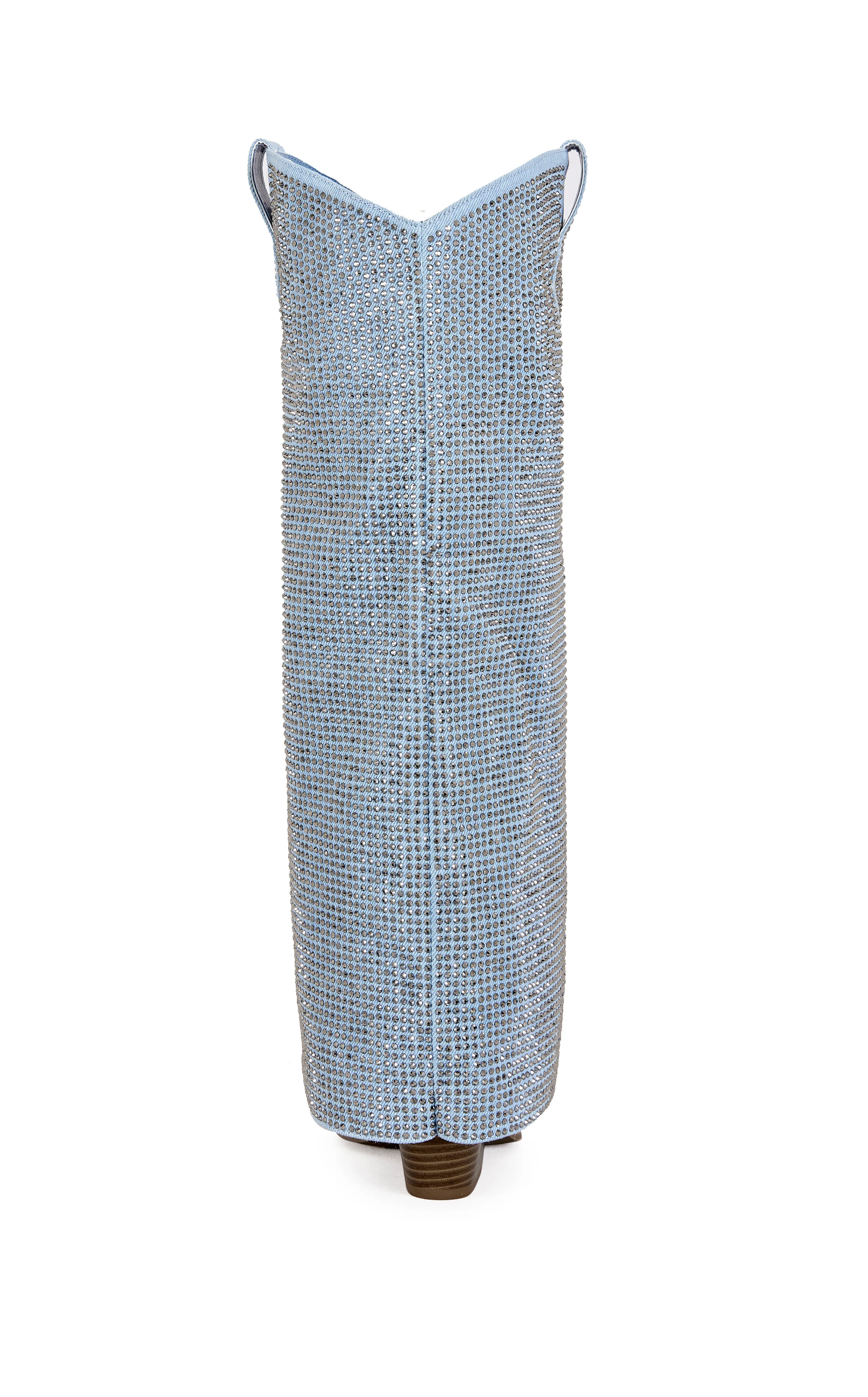 BANIAN-DENIM CRYSTAL WESTERN BOOT - Image 3