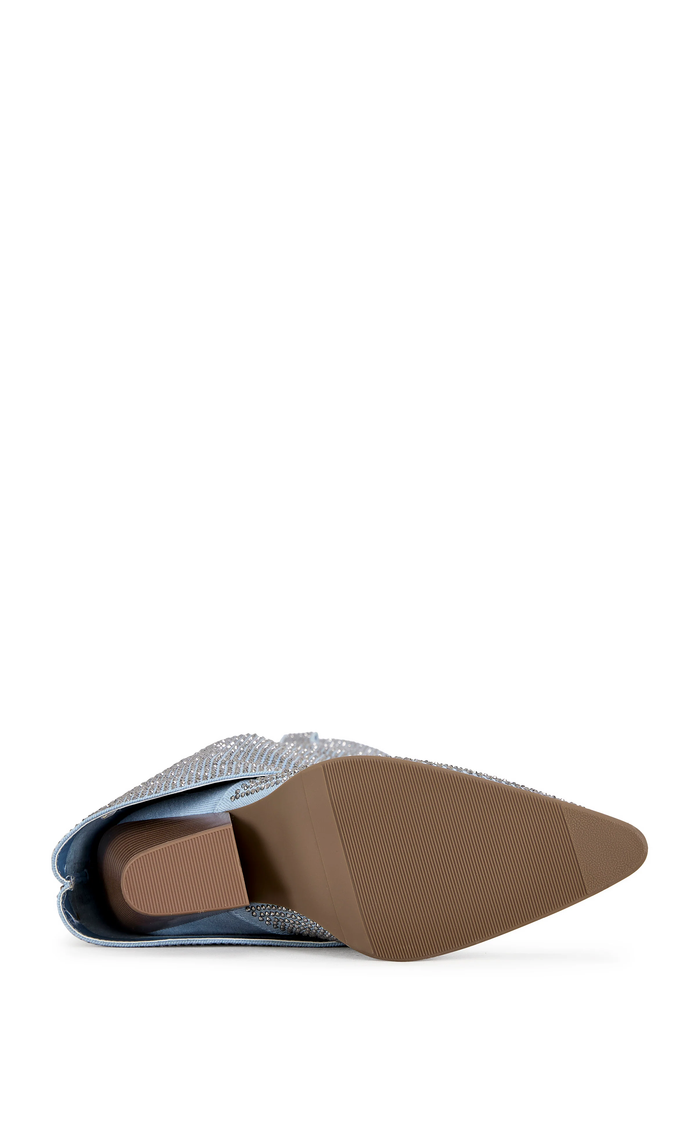 BANIAN-DENIM CRYSTAL WESTERN BOOT - Image 5