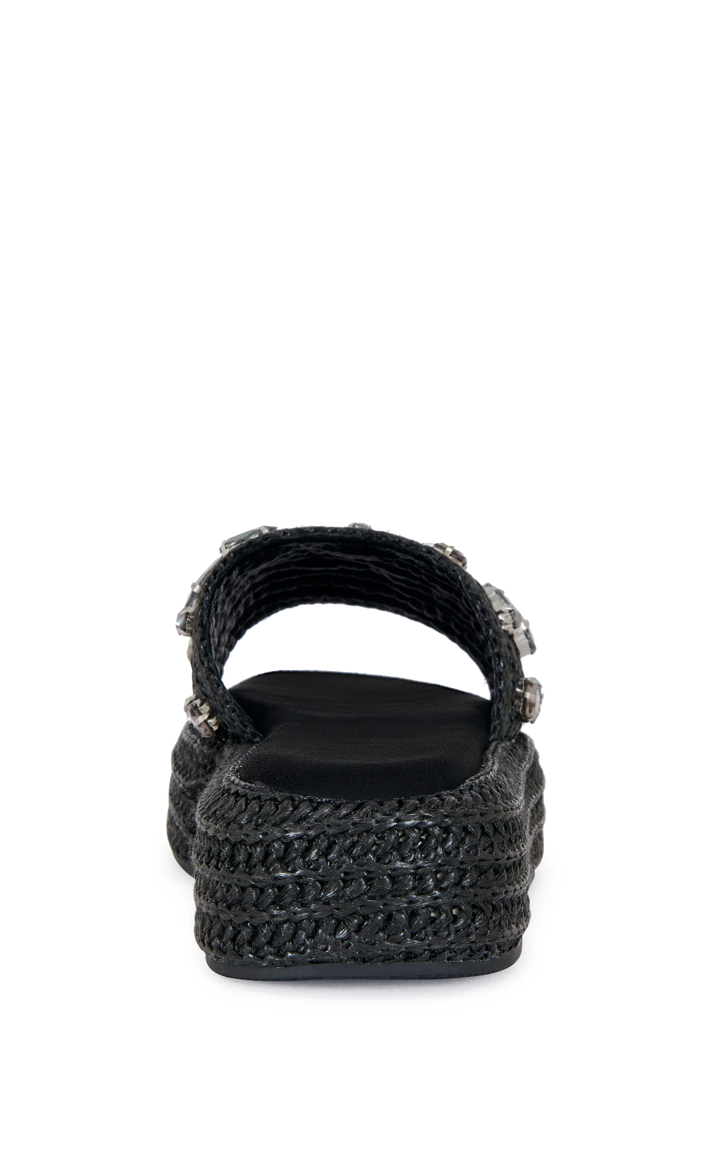 BASTE-BLACK FLATFORM SANDAL - Image 3