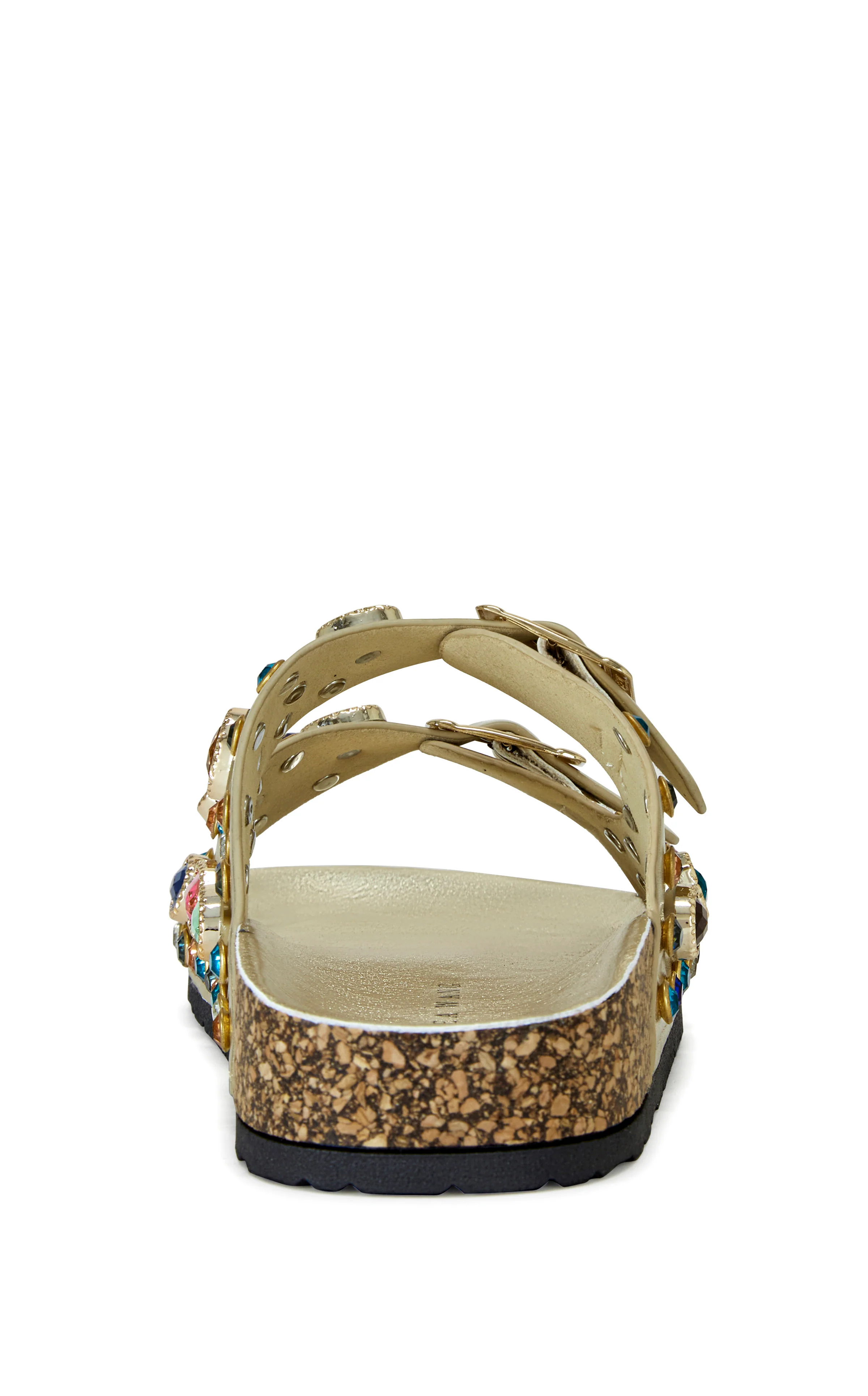 BAYLEAVES-GOLD FLAT SANDAL - Image 4