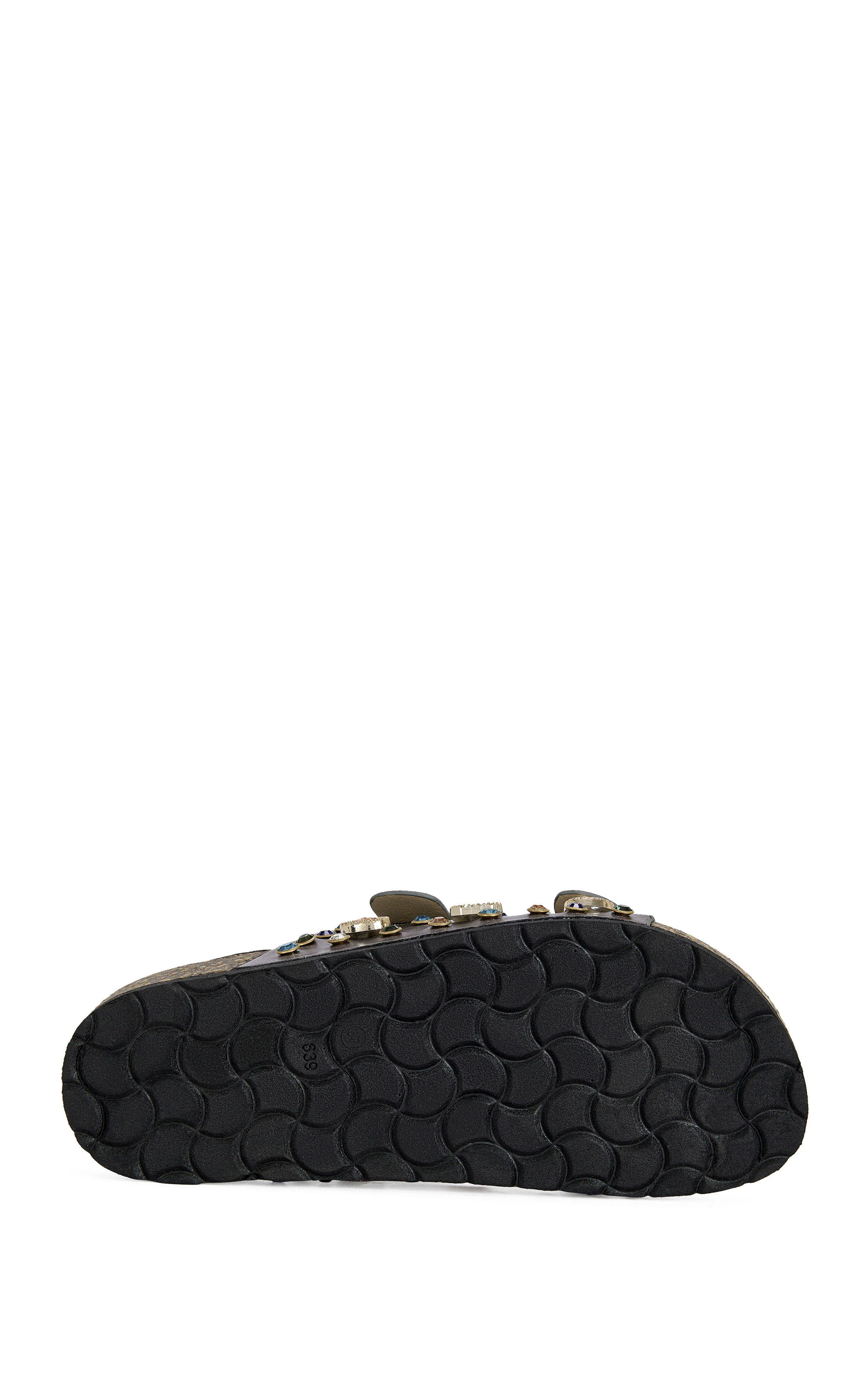 BAYLEAVES-PEWTER FLAT SANDAL - Image 5