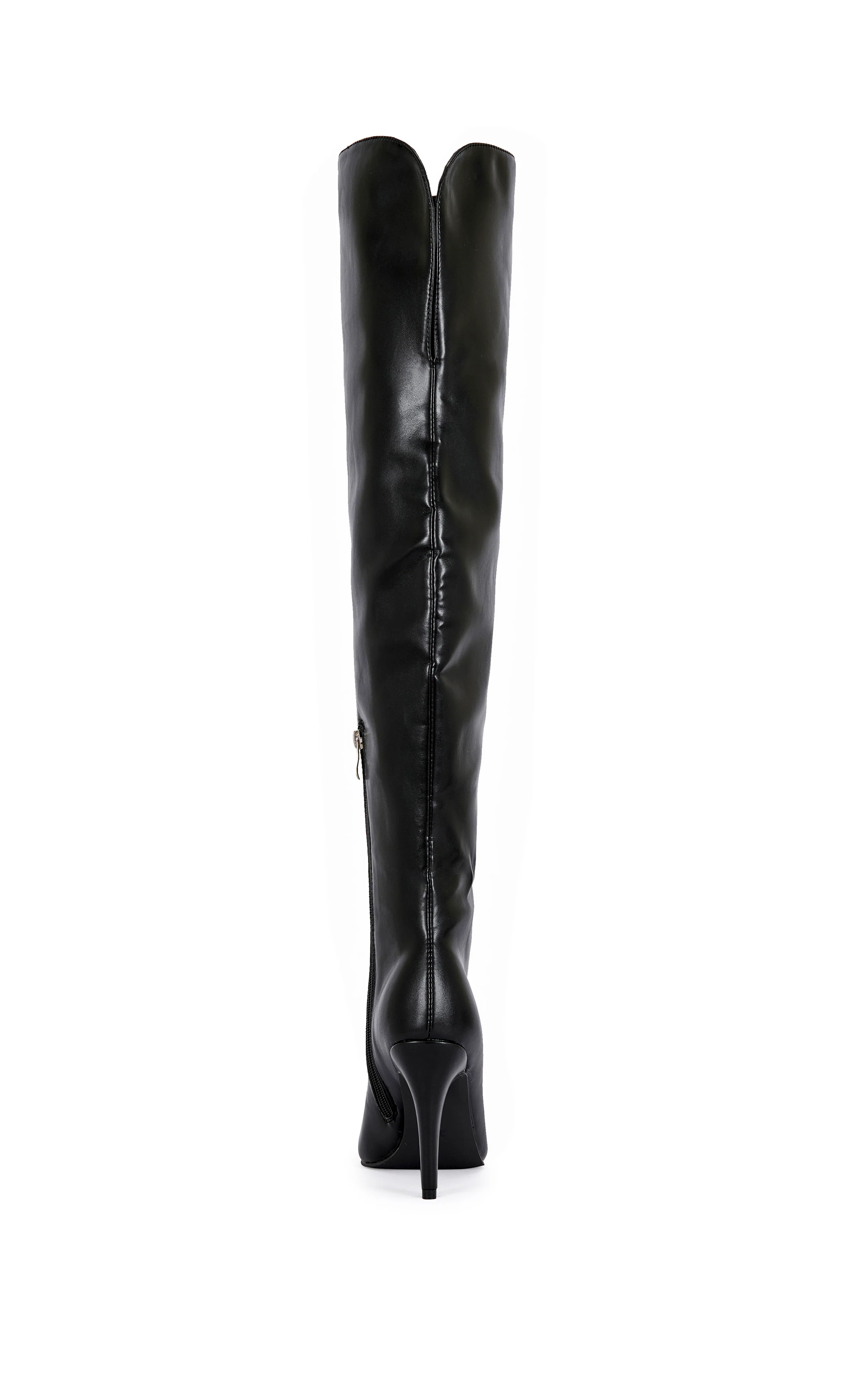 BEAUCOUP-BLACK STILETTO BOOT - Image 3