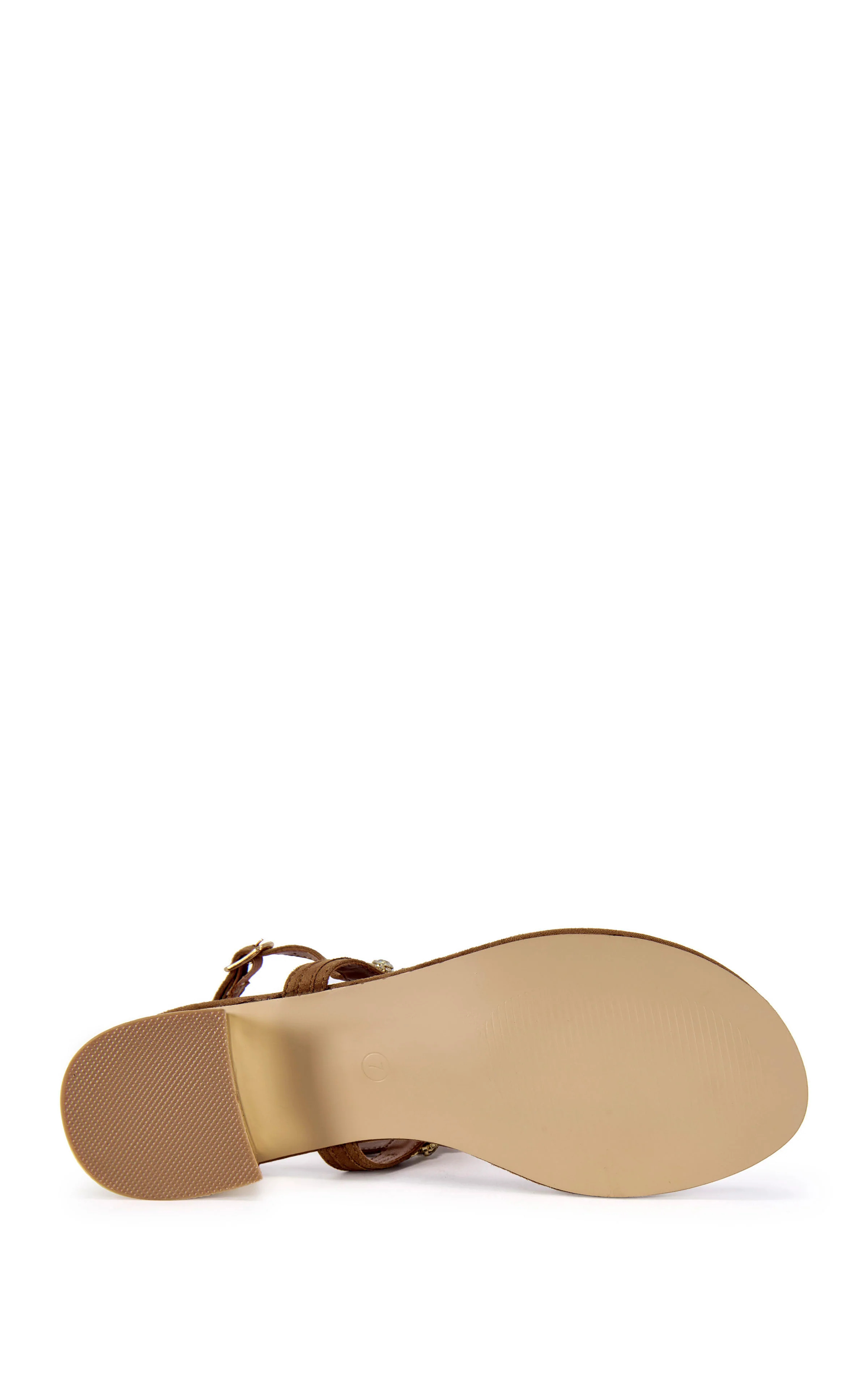 BEHITHA-BROWN BLOCK SANDAL - Image 5