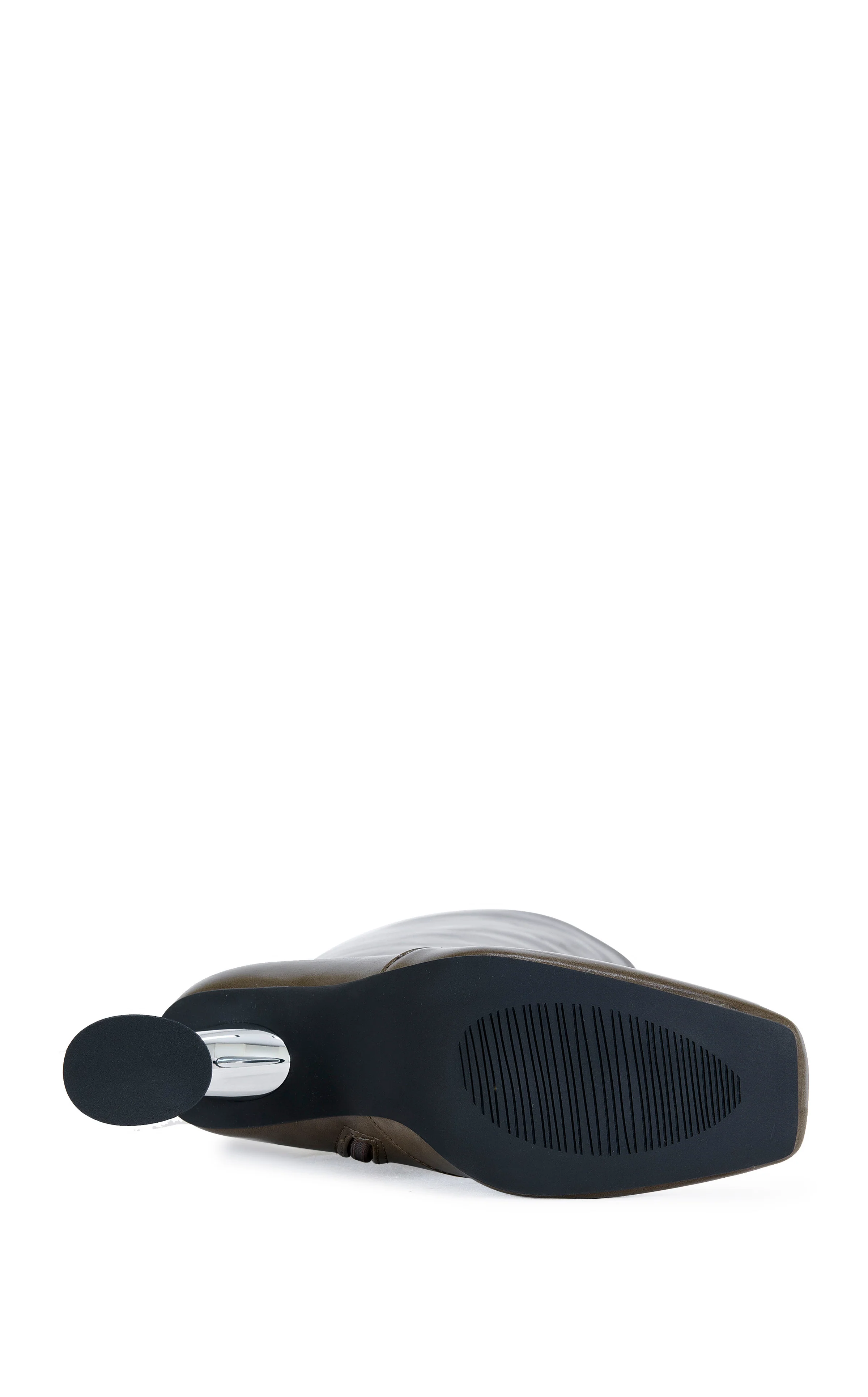BEHRAM-OLIVE BLOCK HEELED BOOT - Image 4