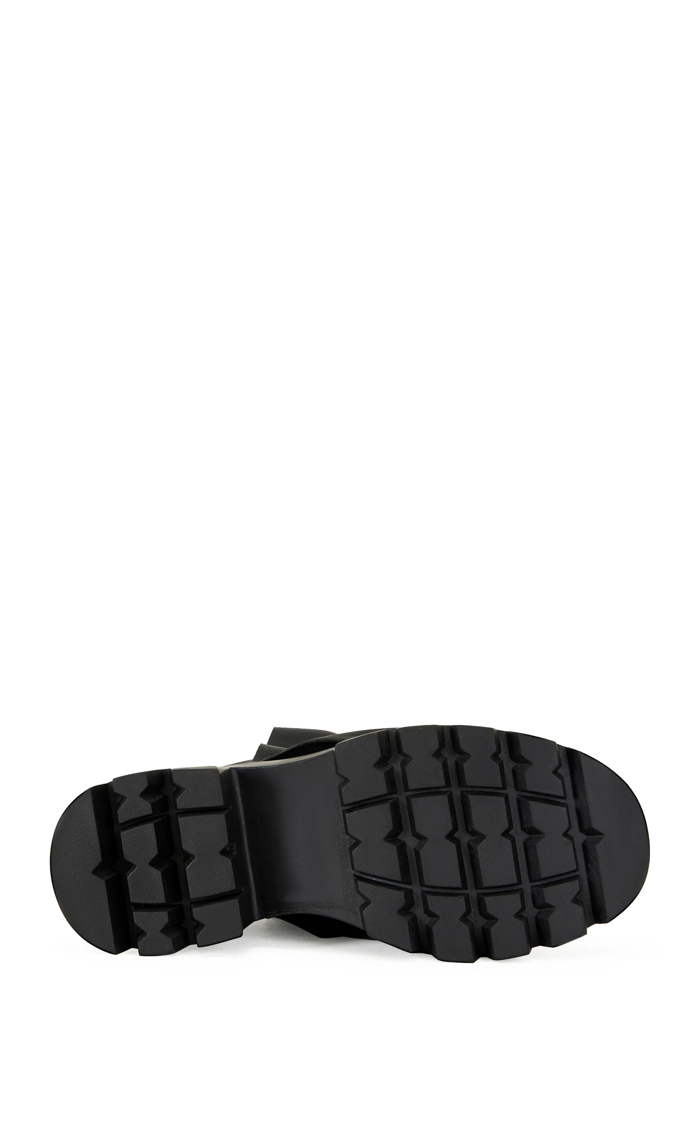 BHARTI-BLACK ADJUSTABLE COMBAT BOOT - Image 4