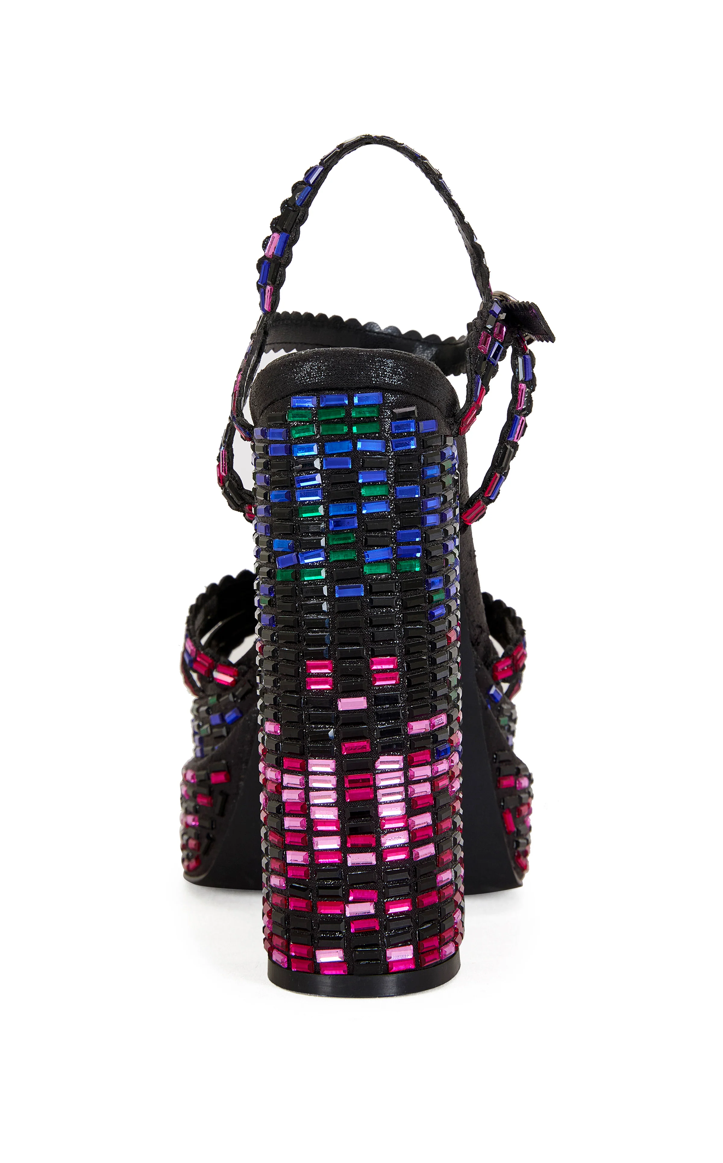 BIRCHSEQUIN-BLACK PLATFORM SANDAL - Image 4