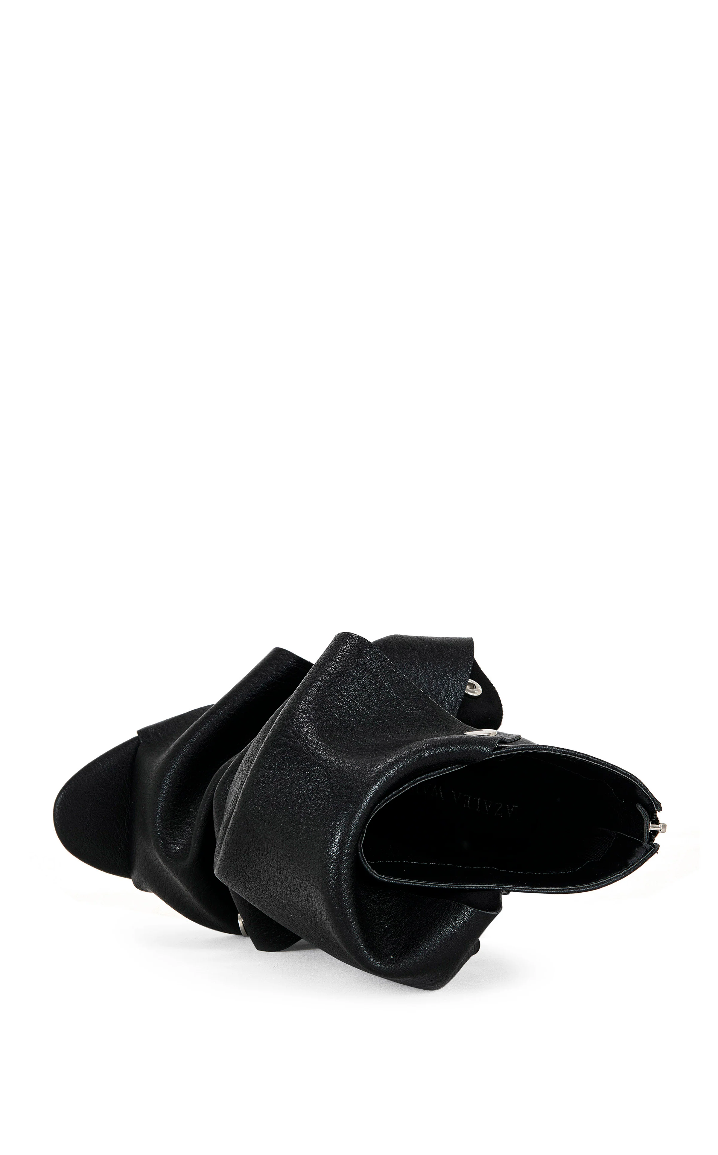 BIRDSONG-BLACK PEEP TOE STILETTO BOOTIE - Image 5