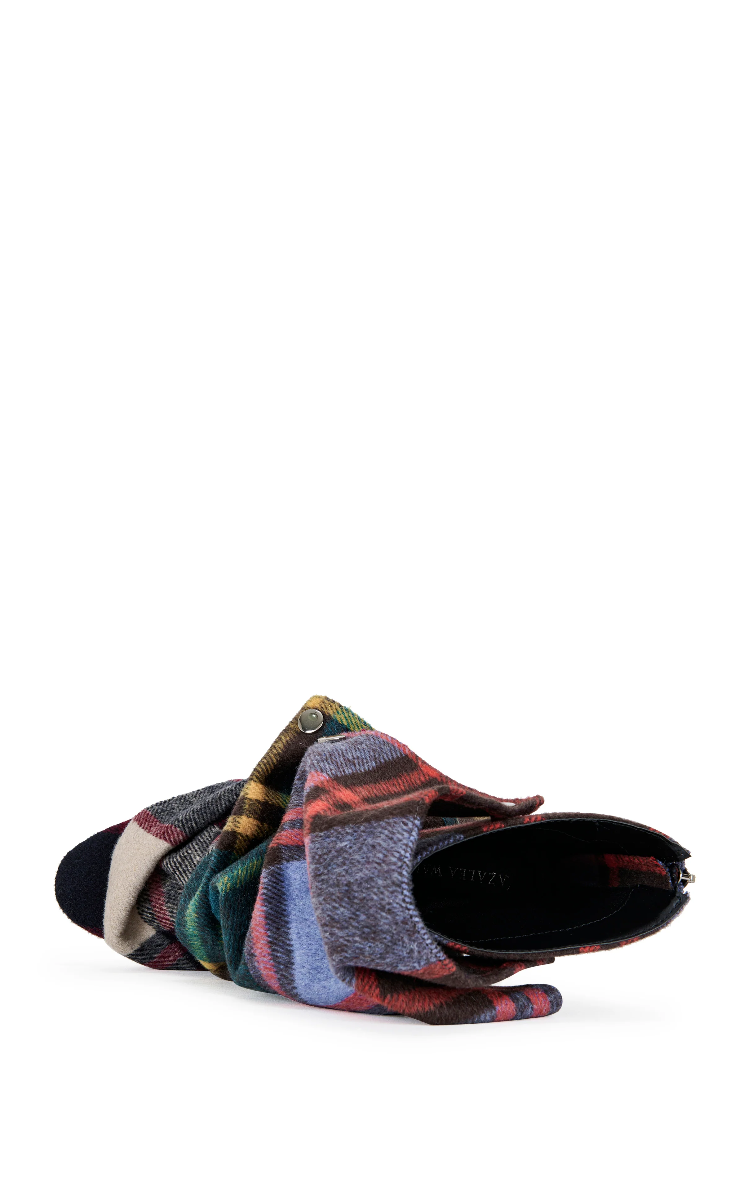 BIRDSONG-PLAIDMULTI PEEP TOE STILETTO BOOTIE - Image 5