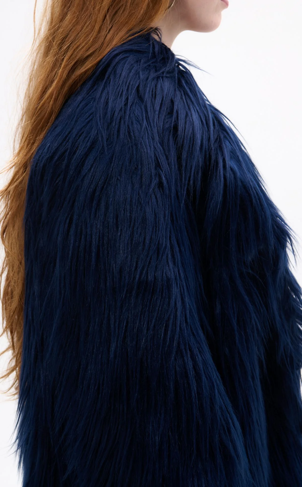 BRECKENRIDGE-BLUE FAUX FUR JACKET - Image 5