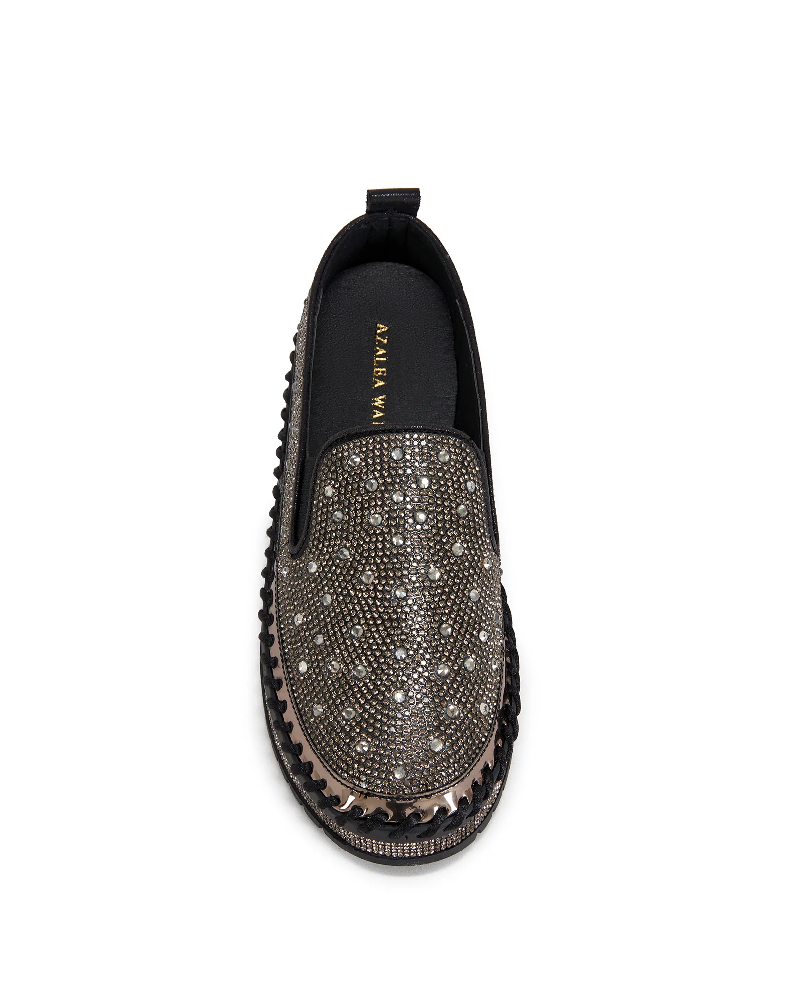 BRITTANY-BLACK SLIP ON SNEAKER - Image 4