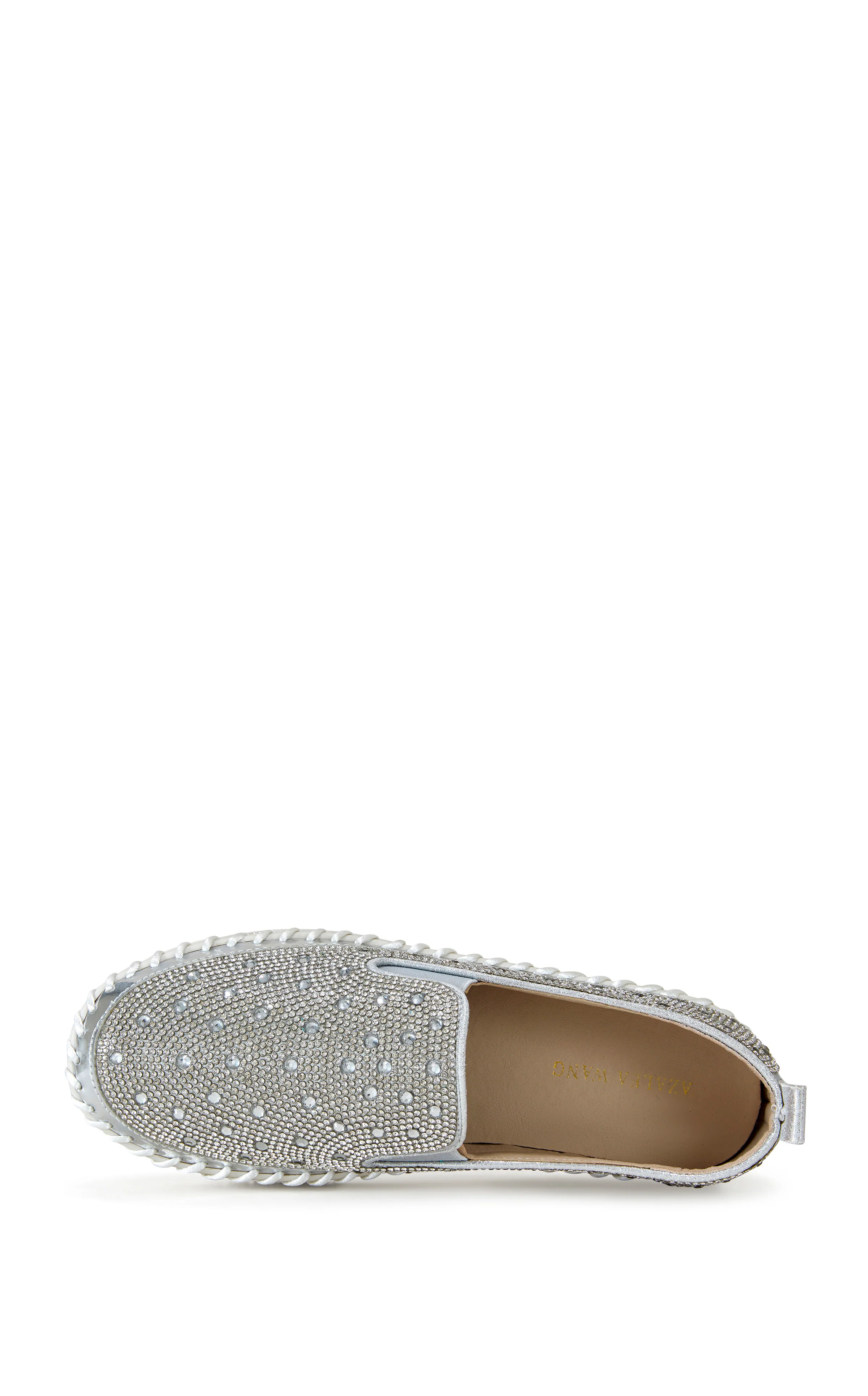 BRITTANY-SILVER SLIP ON SNEAKER - Image 5