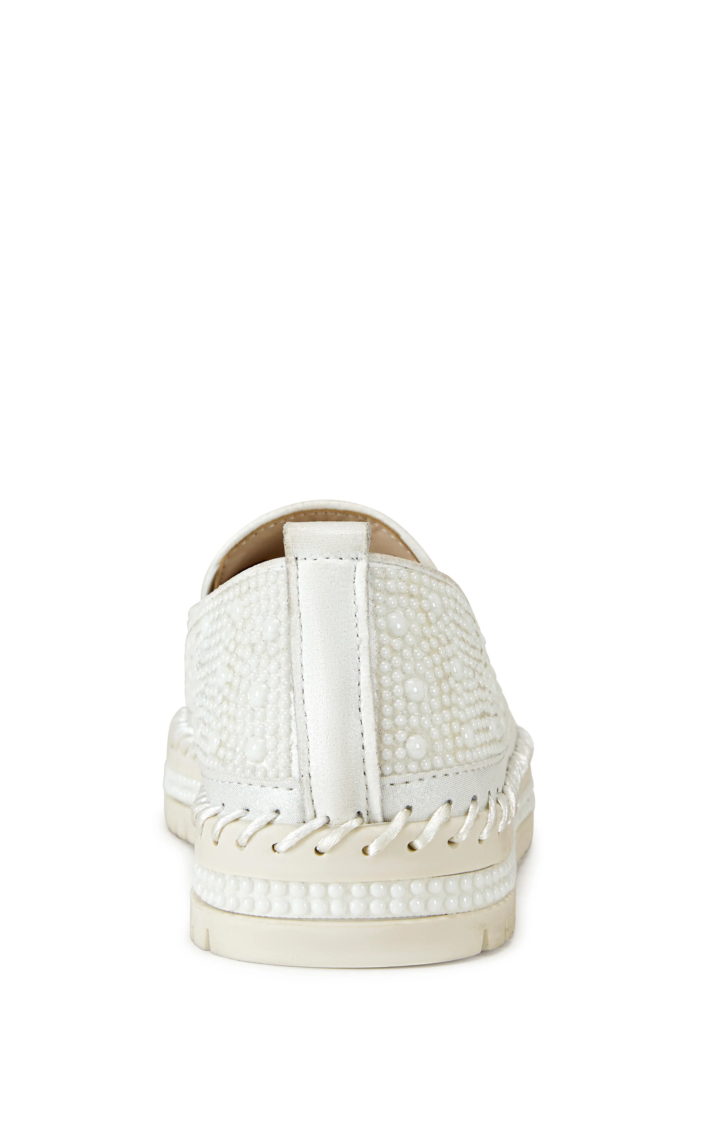 BRITTANYPEARL-WHITE SLIP ON SNEAKER - Image 3