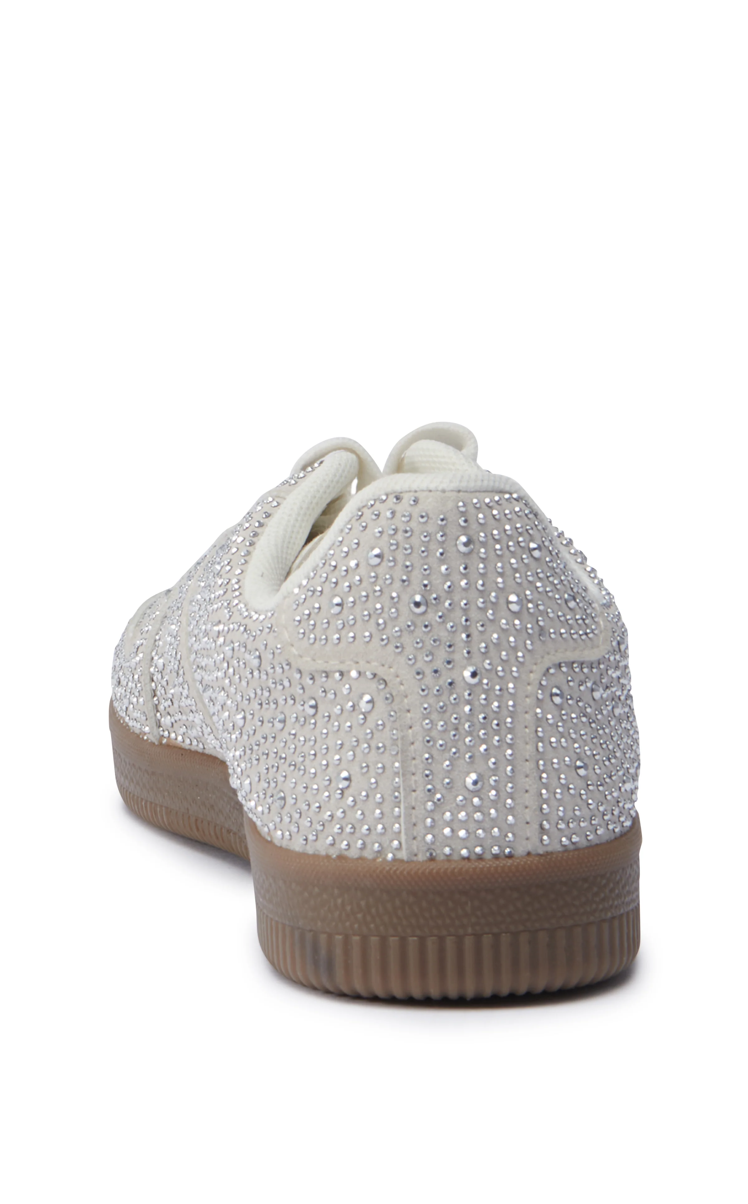 BRYAR-SILVER RHINESTONE SNEAKER - Image 3