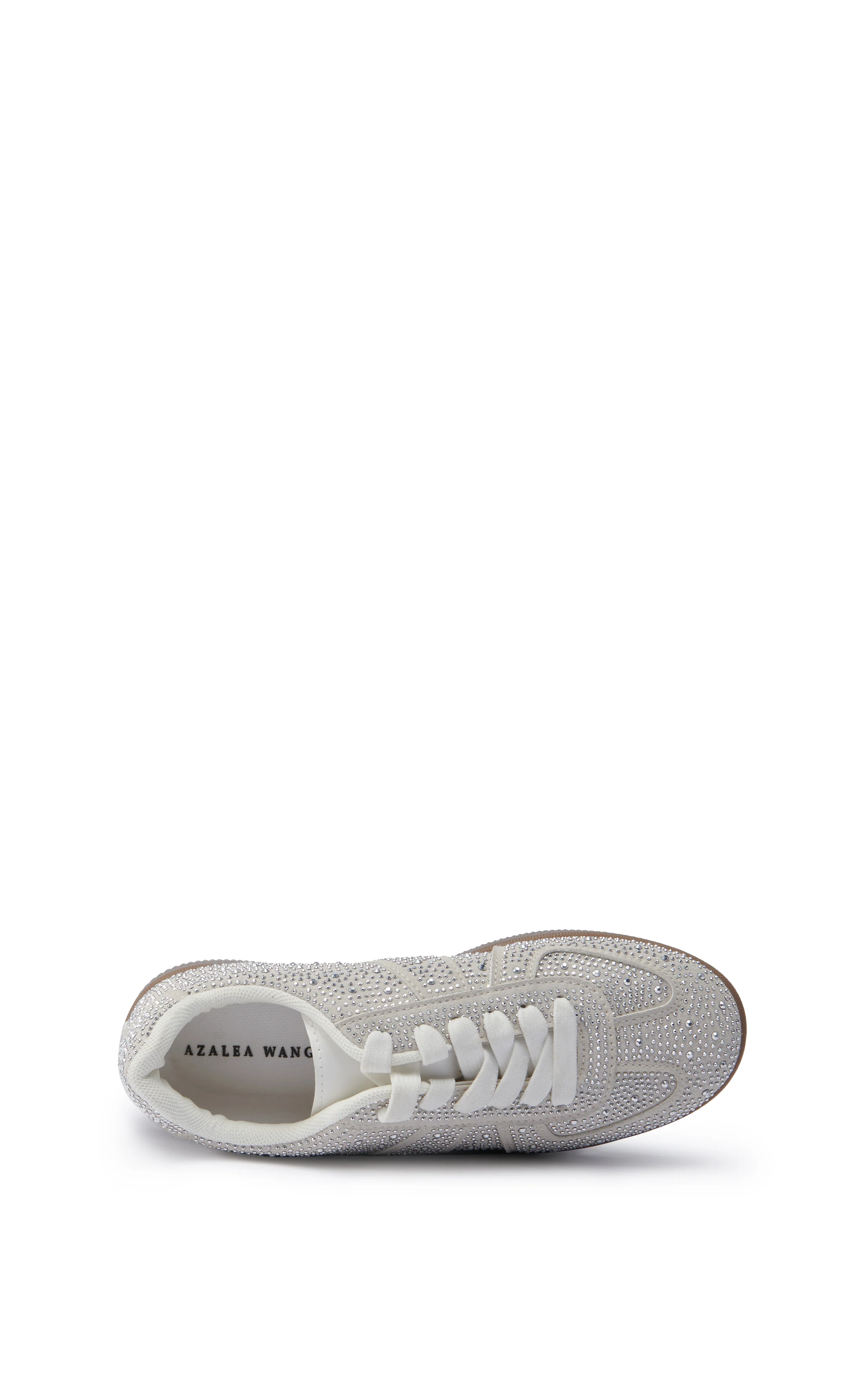 BRYAR-SILVER RHINESTONE SNEAKER - Image 5