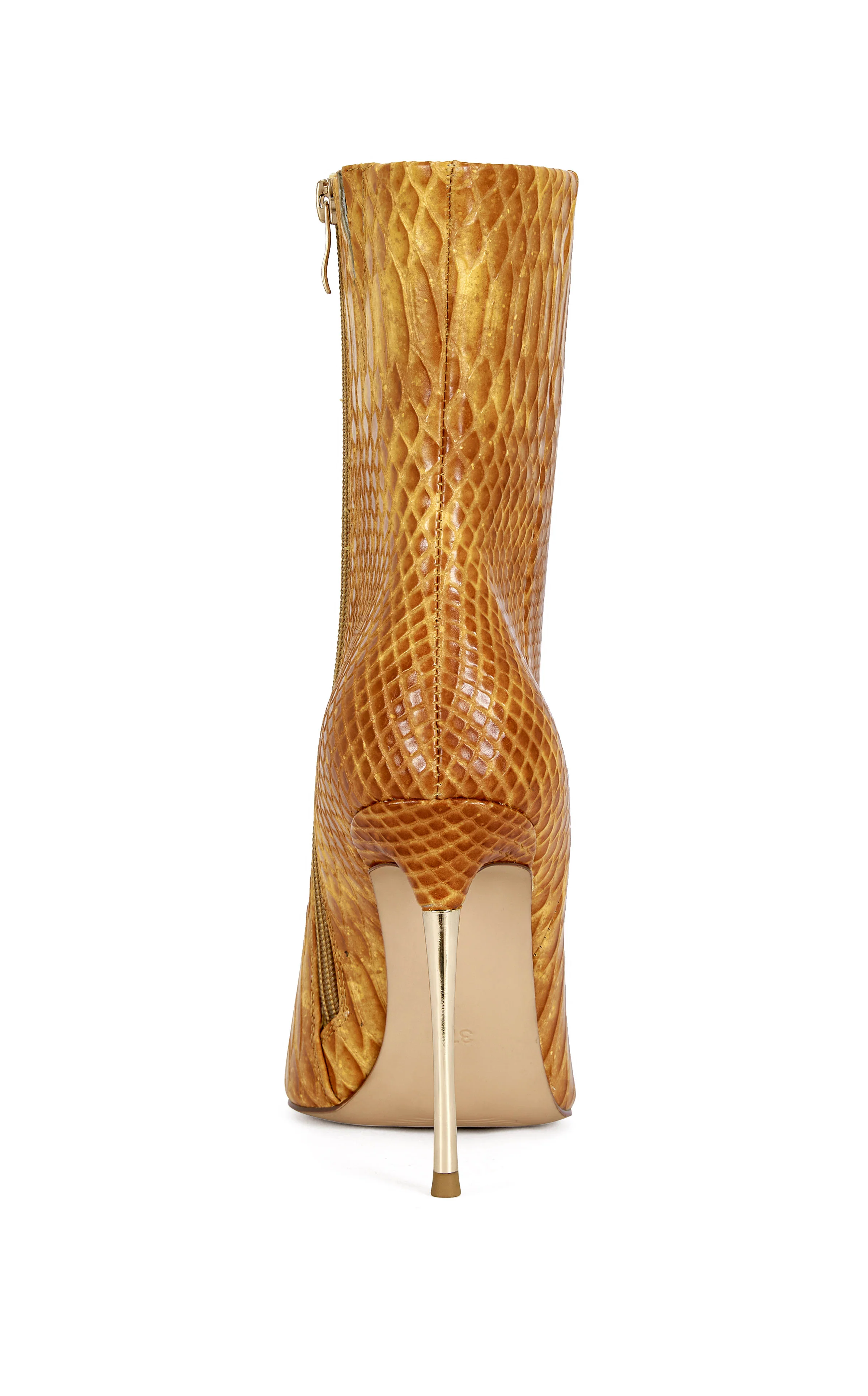 CALEAN-ORANGE STILETTO BOOTIE - Image 4