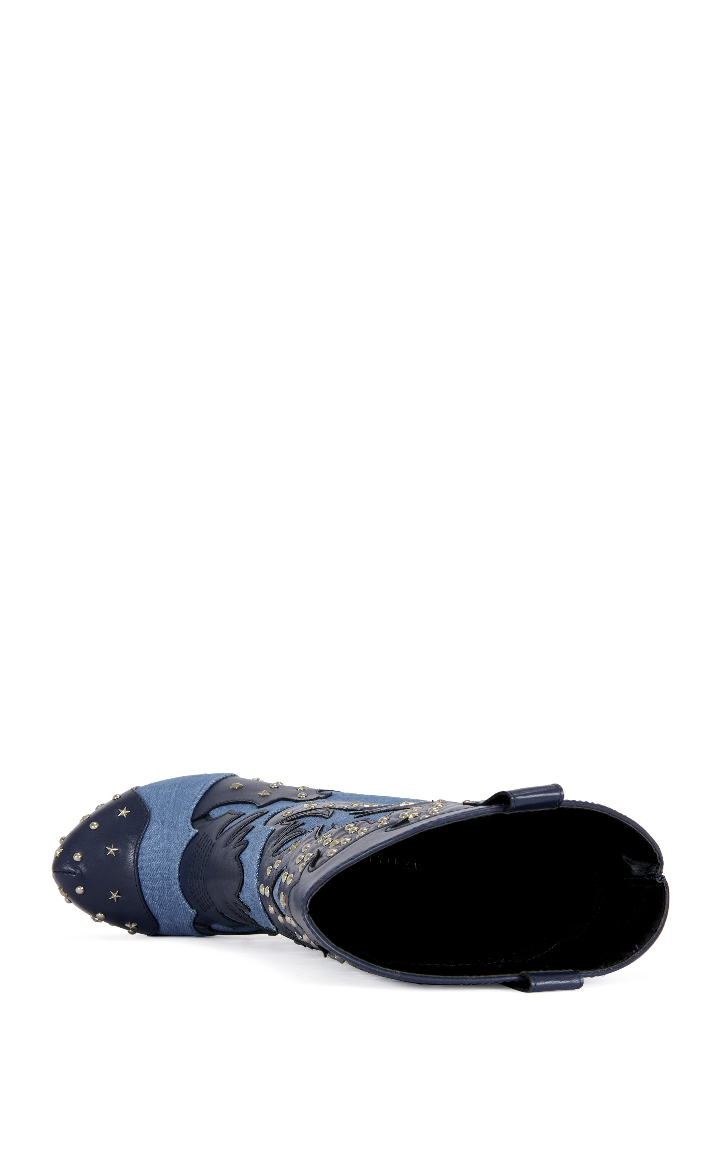 CALLIA-DENIM WEDGE BOOTIE - Image 4