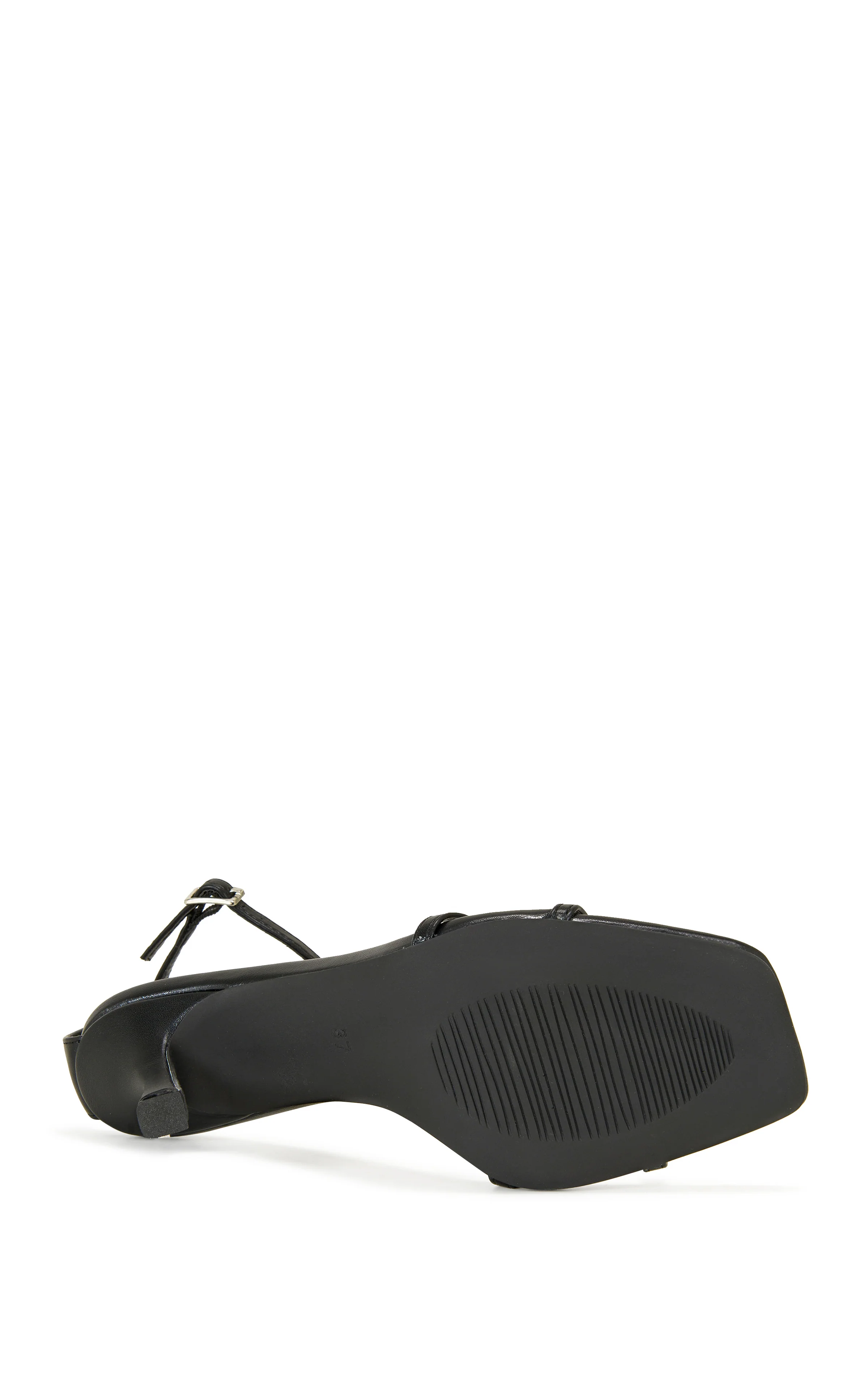 CALSITE-BLACK STILETTO SANDAL - Image 4