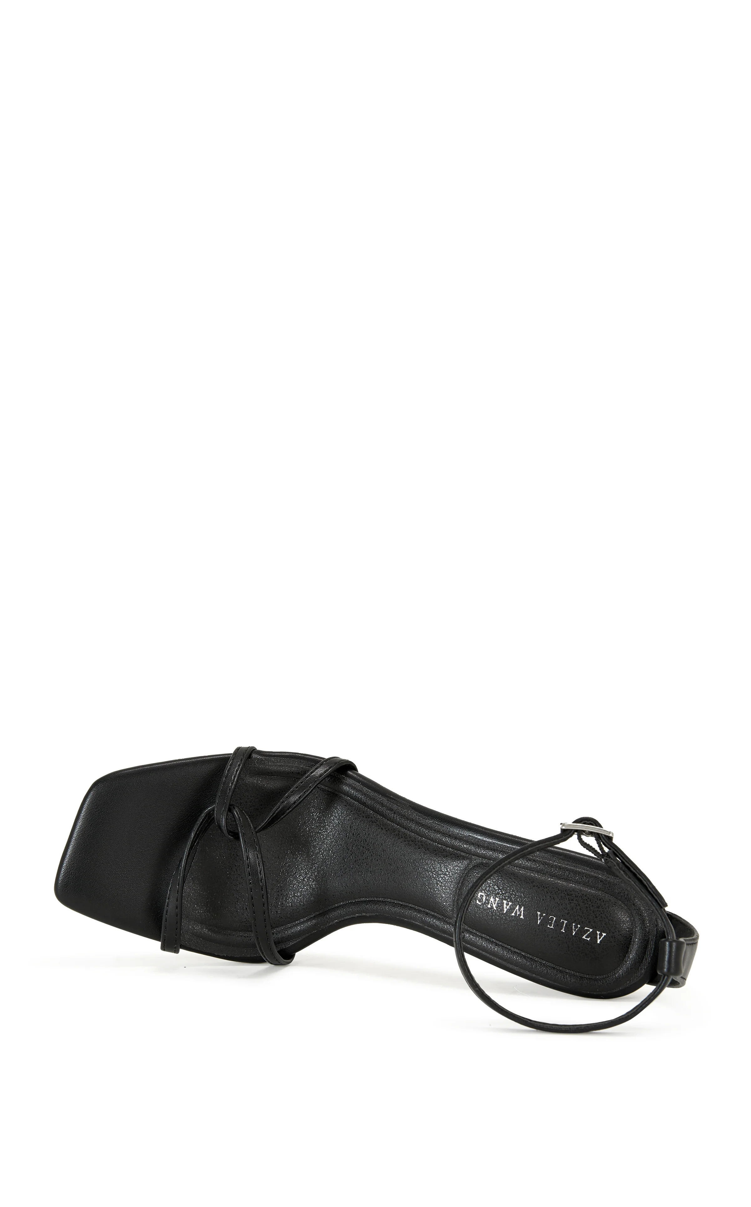 CALSITE-BLACK STILETTO SANDAL - Image 5