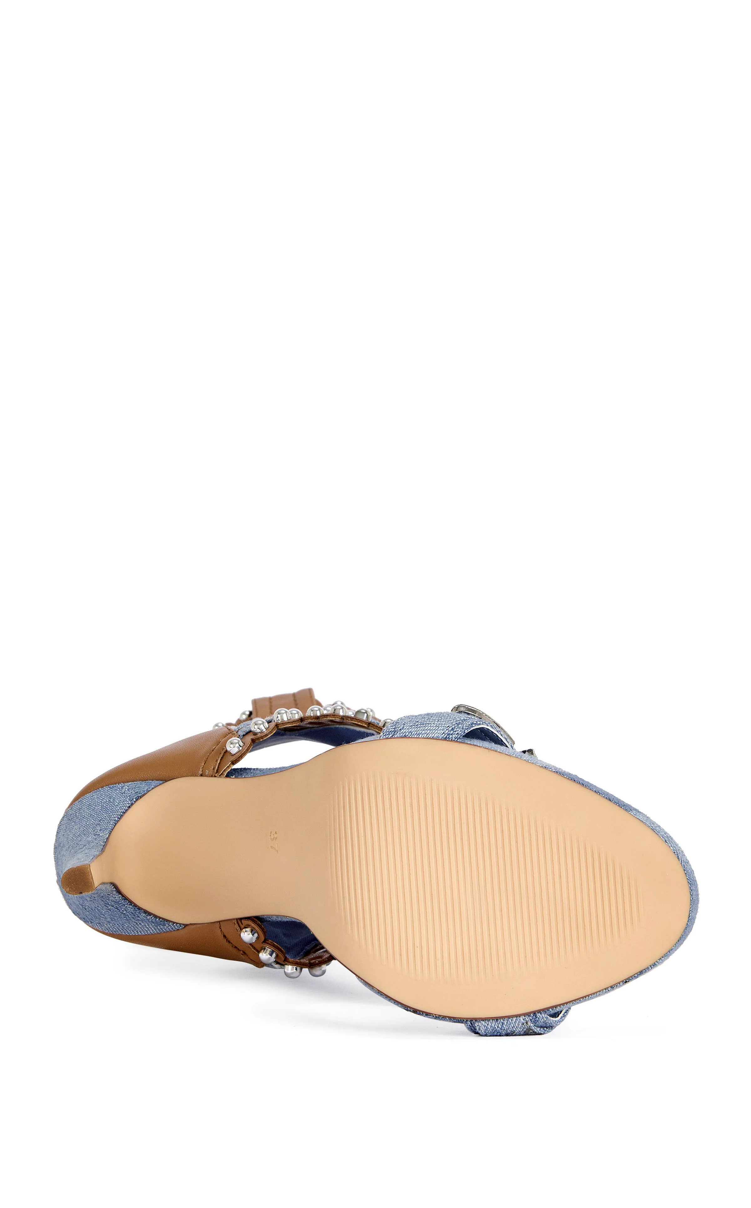 CAPRIZIA-DENIM WESTERN SANDAL BOOTIE - Image 5