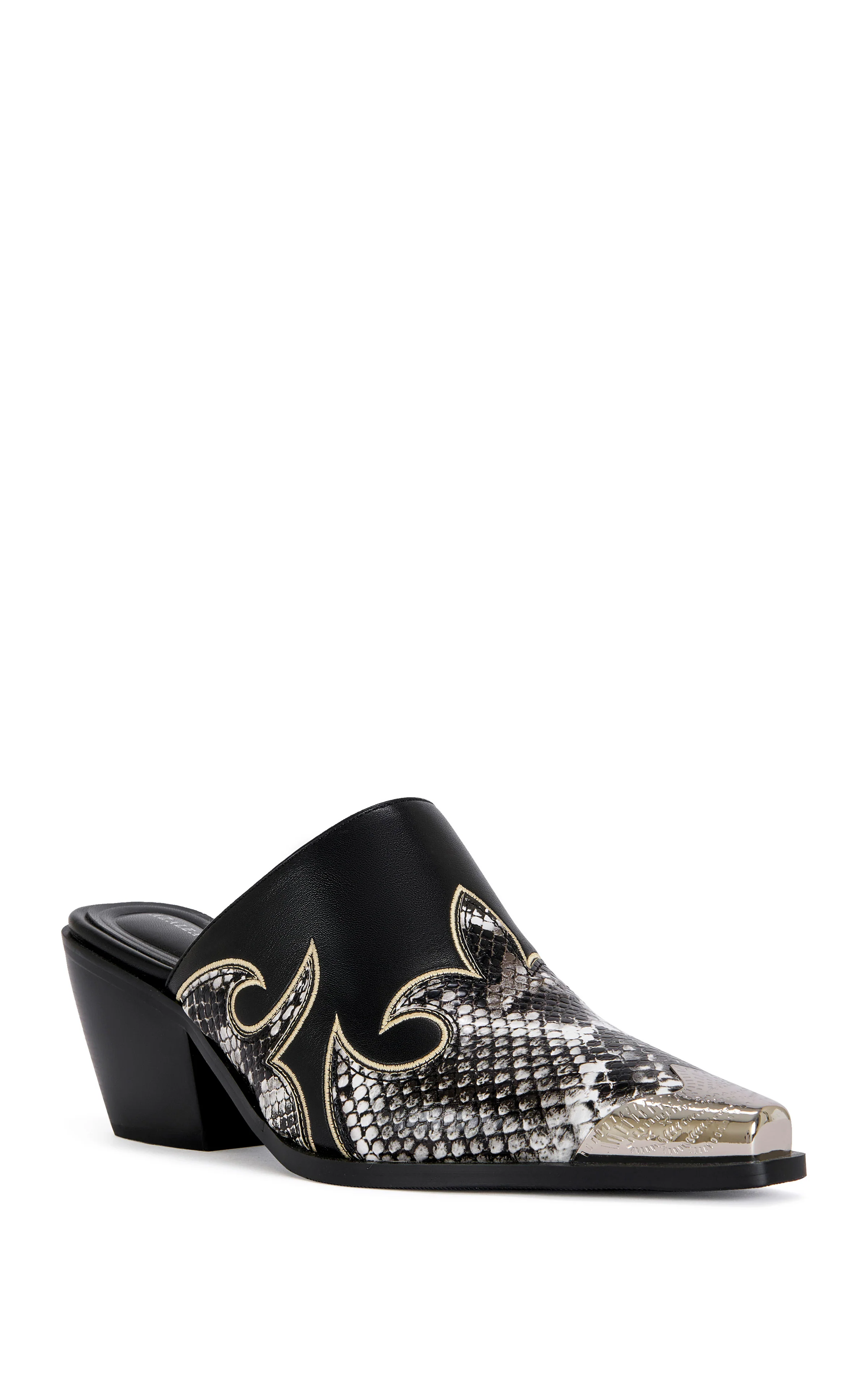 CECILY-BLACK WESTERN MULE - Image 2