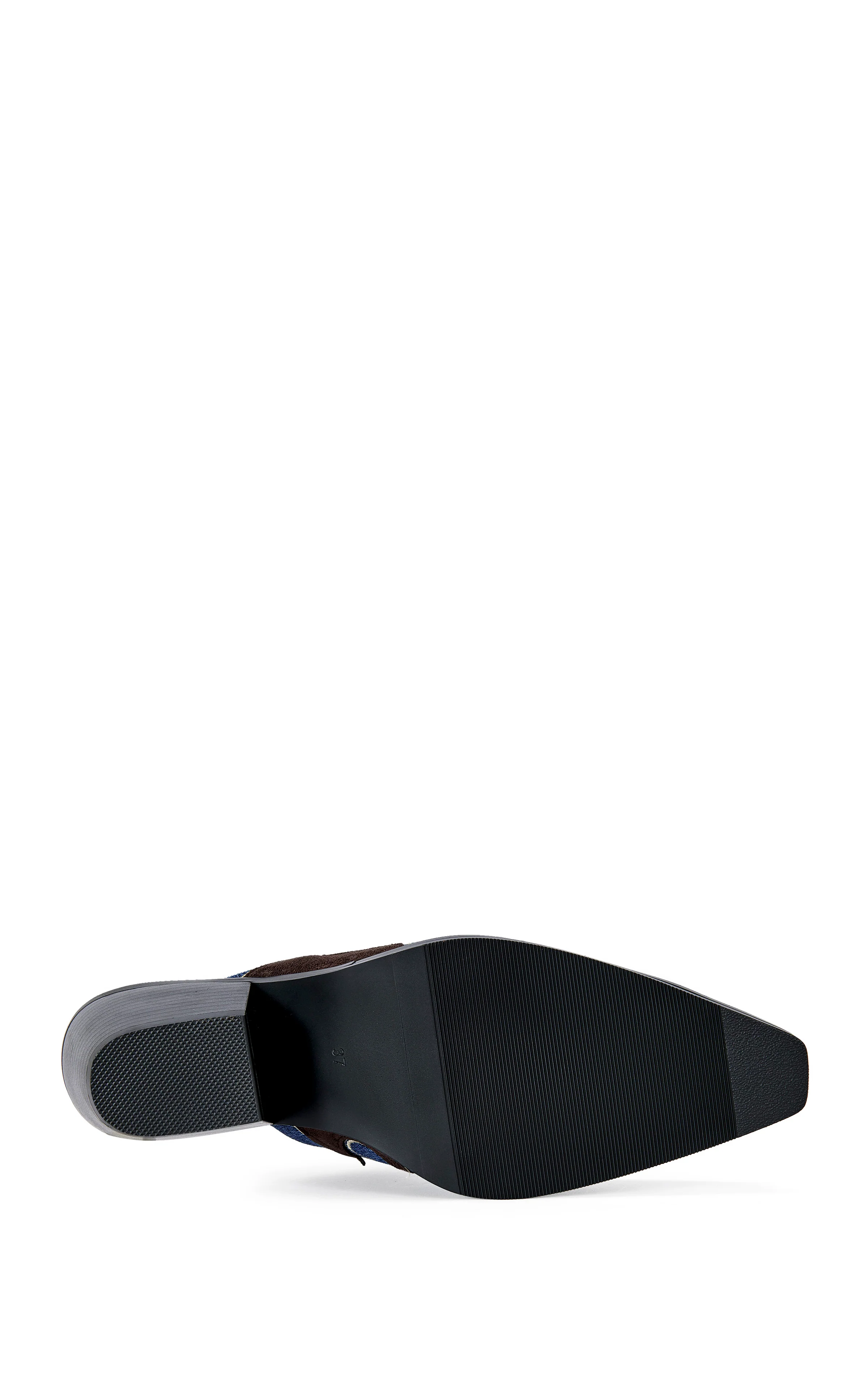 CECILY-DENIM WESTERN MULE - Image 5
