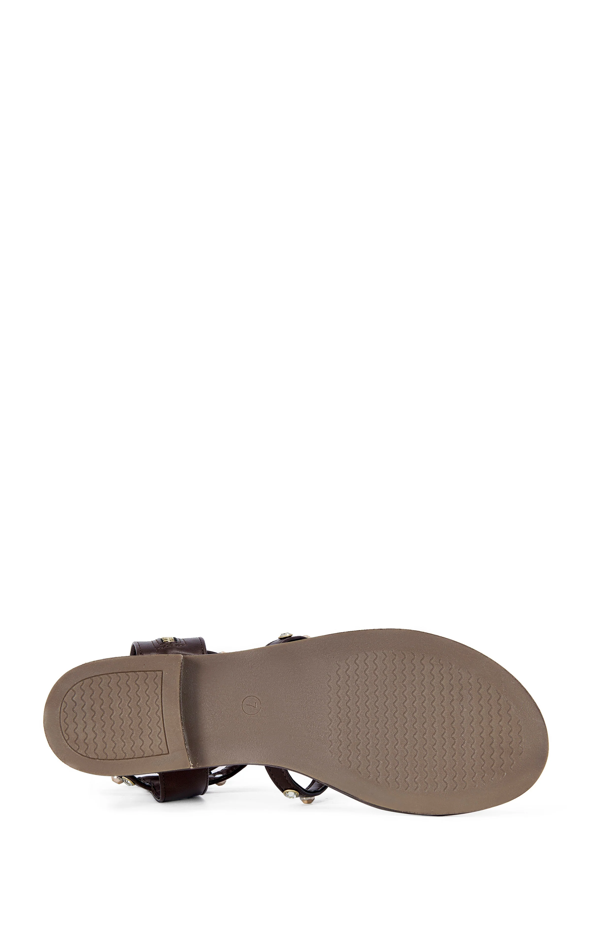 CHALICE-CHOCOLATE GLADIATOR FLAT SANDAL - Image 5