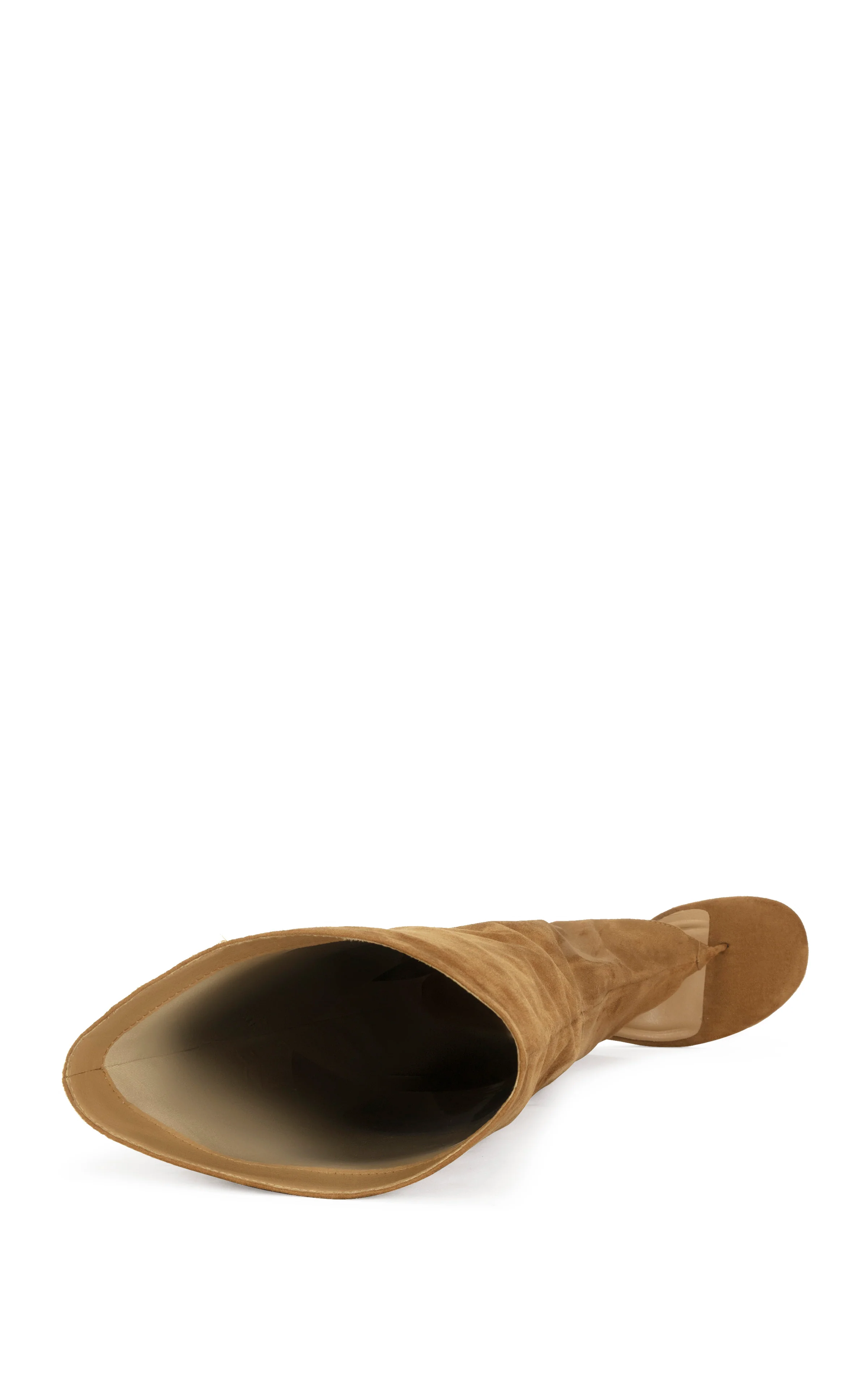 CHANDI-TAN SLOUCHY STILETTO SANDAL BOOT - Image 5