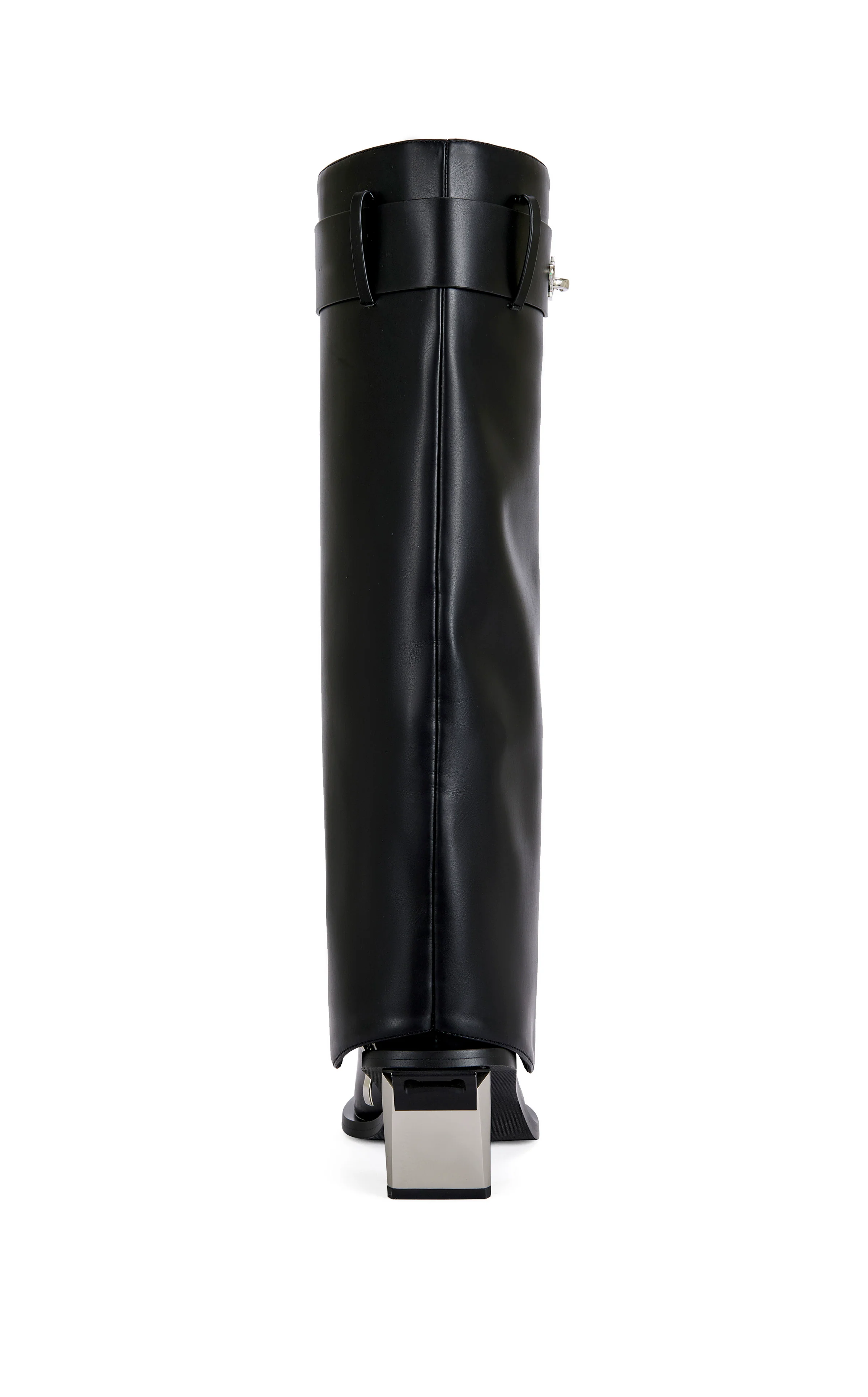 CHRONO-BLACK METAL HEELED BOOT - Image 3