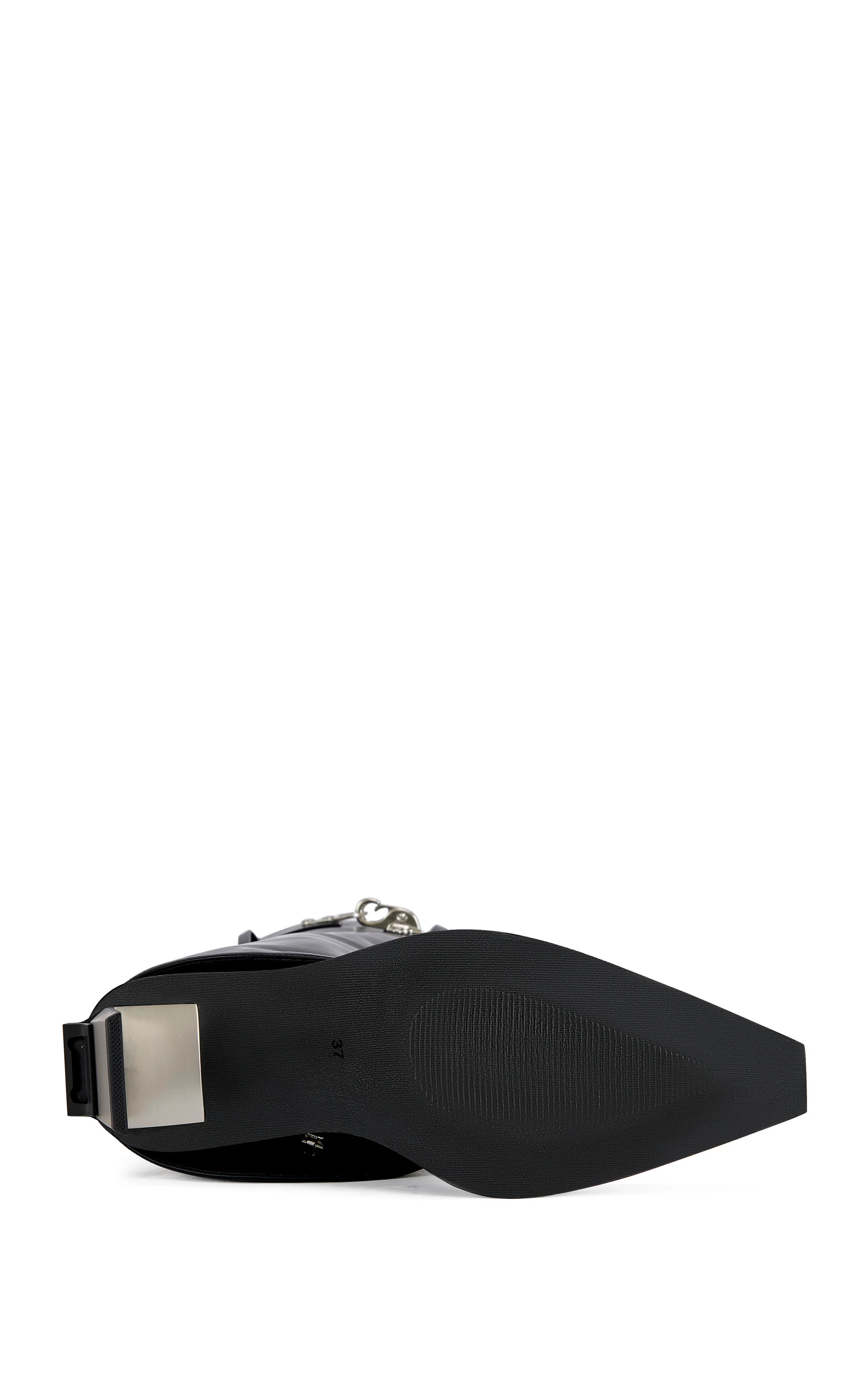 CHRONO-BLACK METAL HEELED BOOT - Image 5