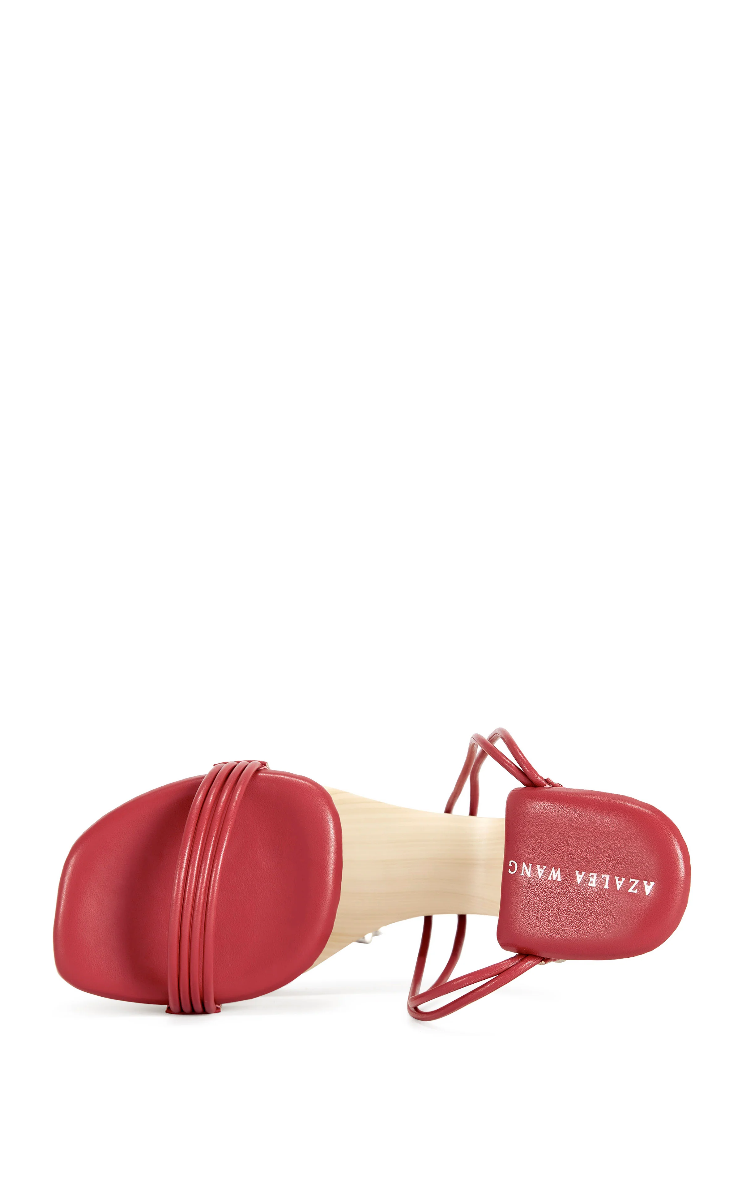 CIPRIANO-RED WEDGE SANDAL - Image 4