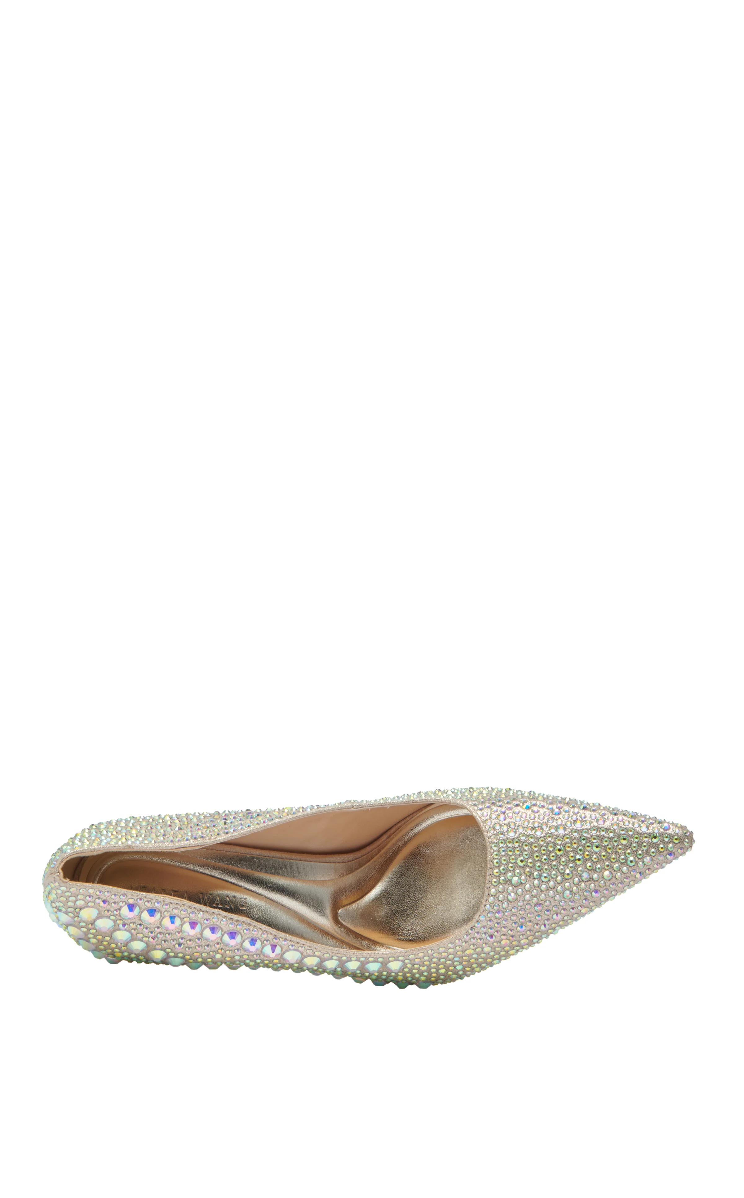CORBEL-GOLD STILETTO PUMP - Image 5
