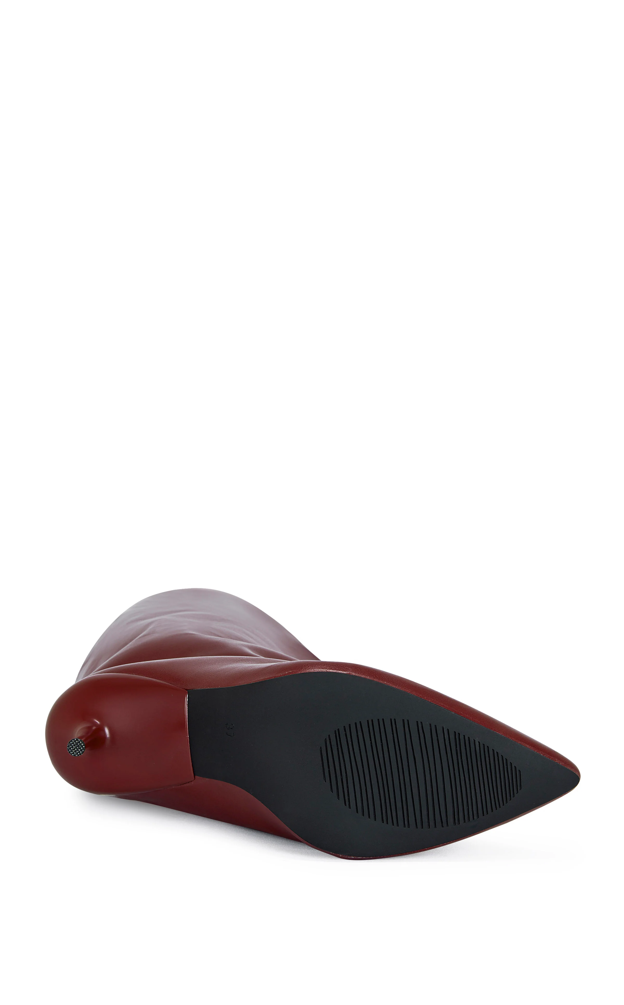 COUTURECRAZY-BURGUNDY STILETTO BOOT - Image 4