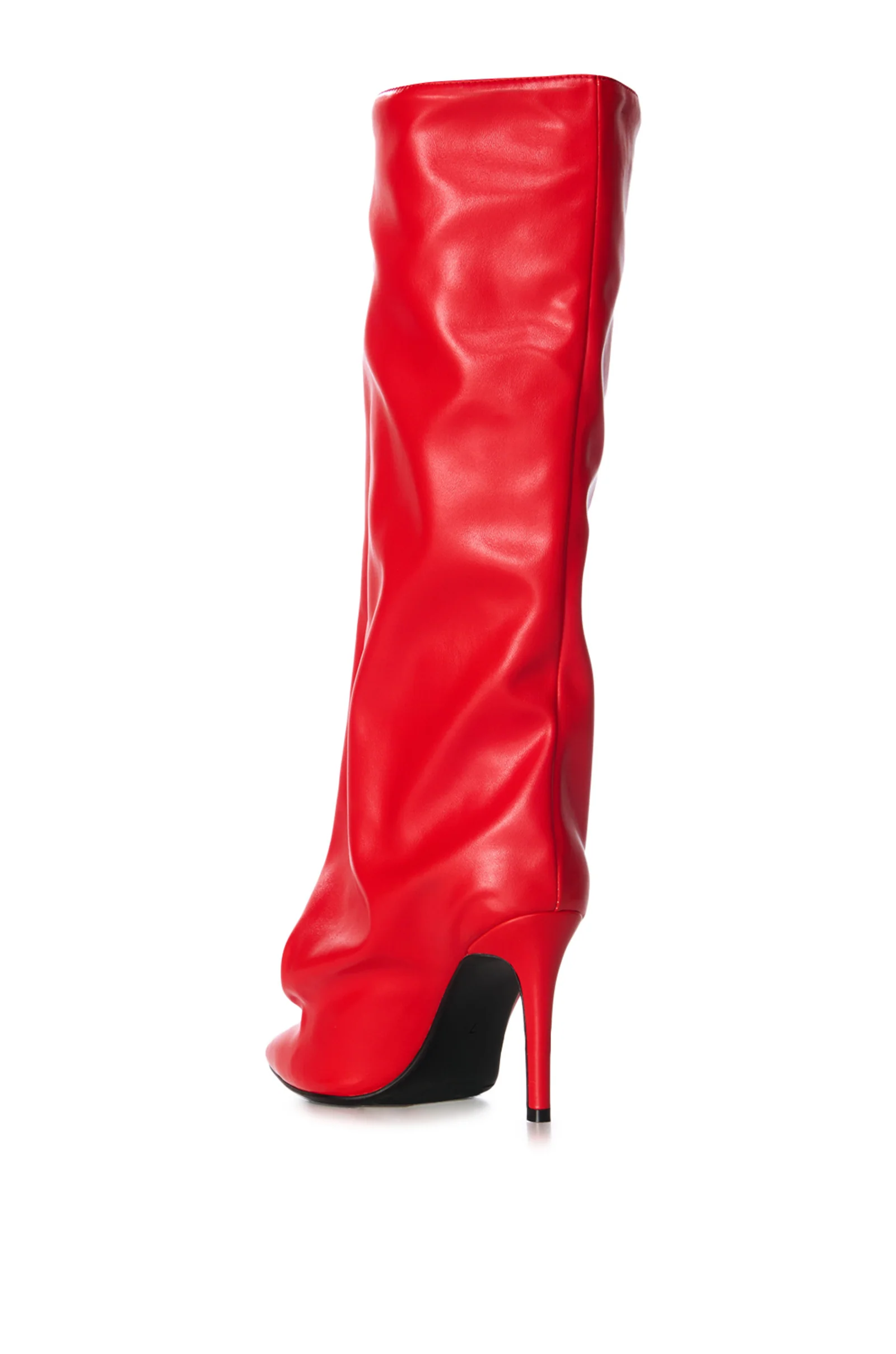 COUTURECRAZY-RED POINTED TOE BOOT - Image 3