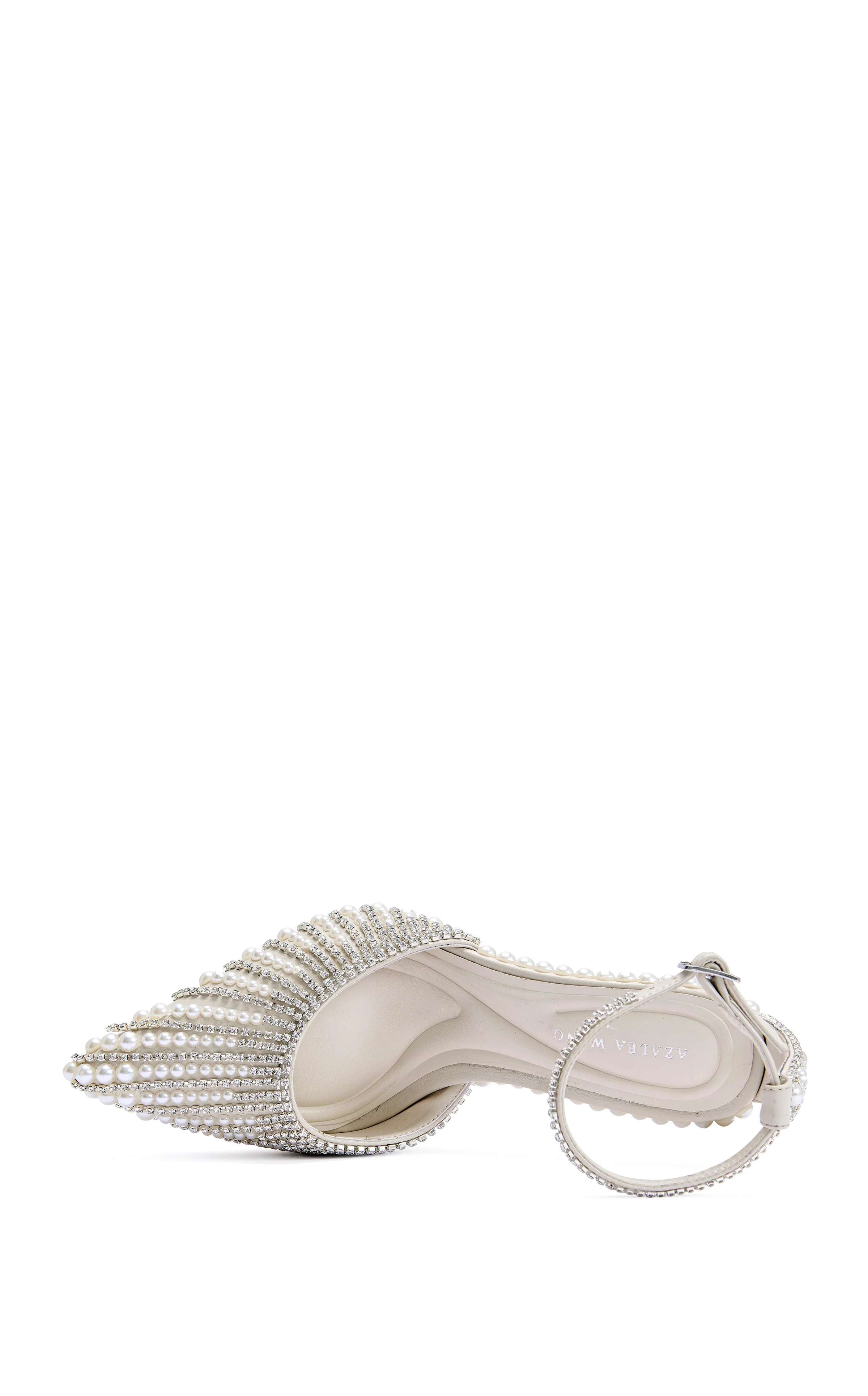 DAVINA-IVORY PEARL STILETTO PUMP - Image 5